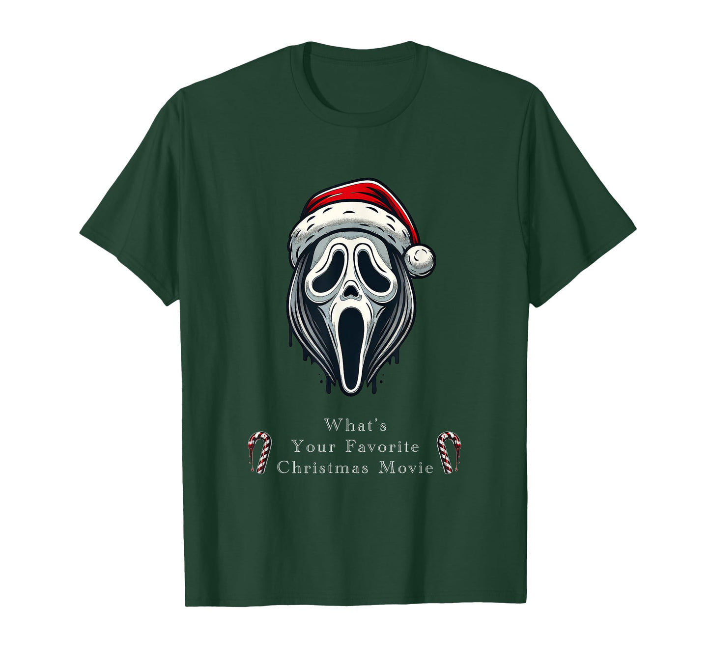 Ghost face ready for Christmas T-Shirt
