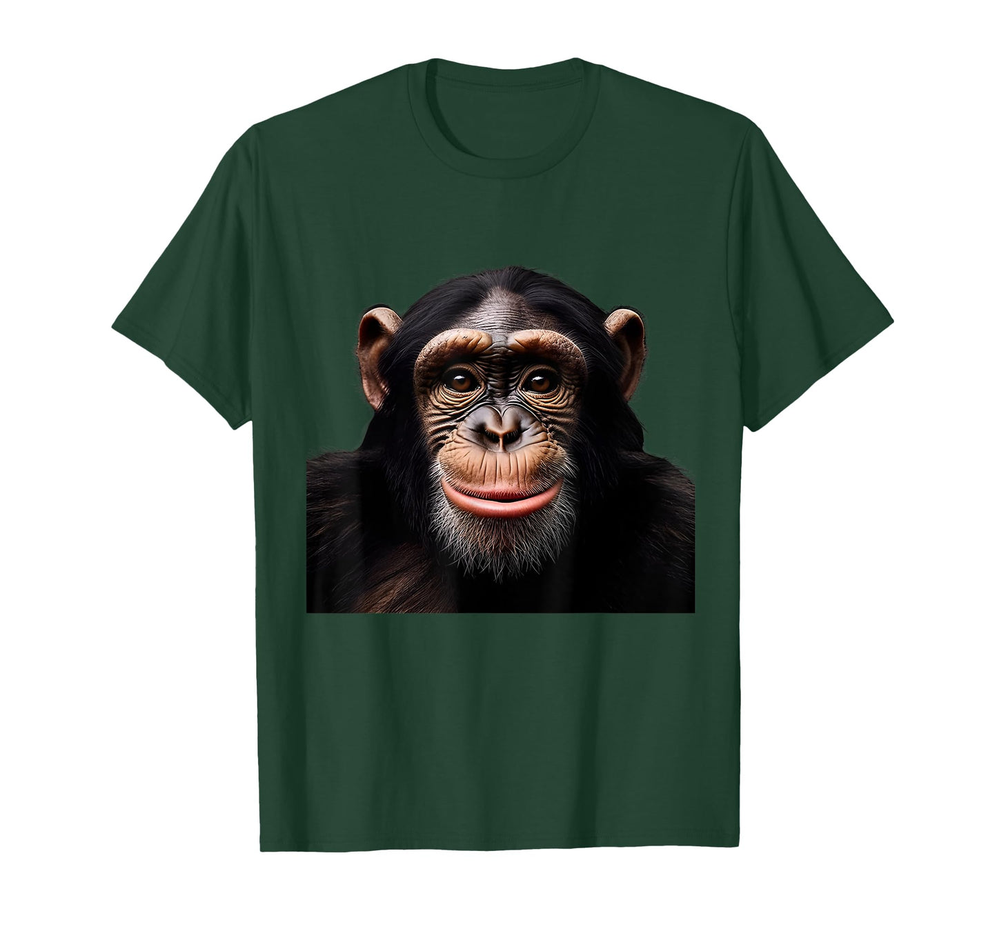 Funny Monkey Face Chimpanzee T-Shirt