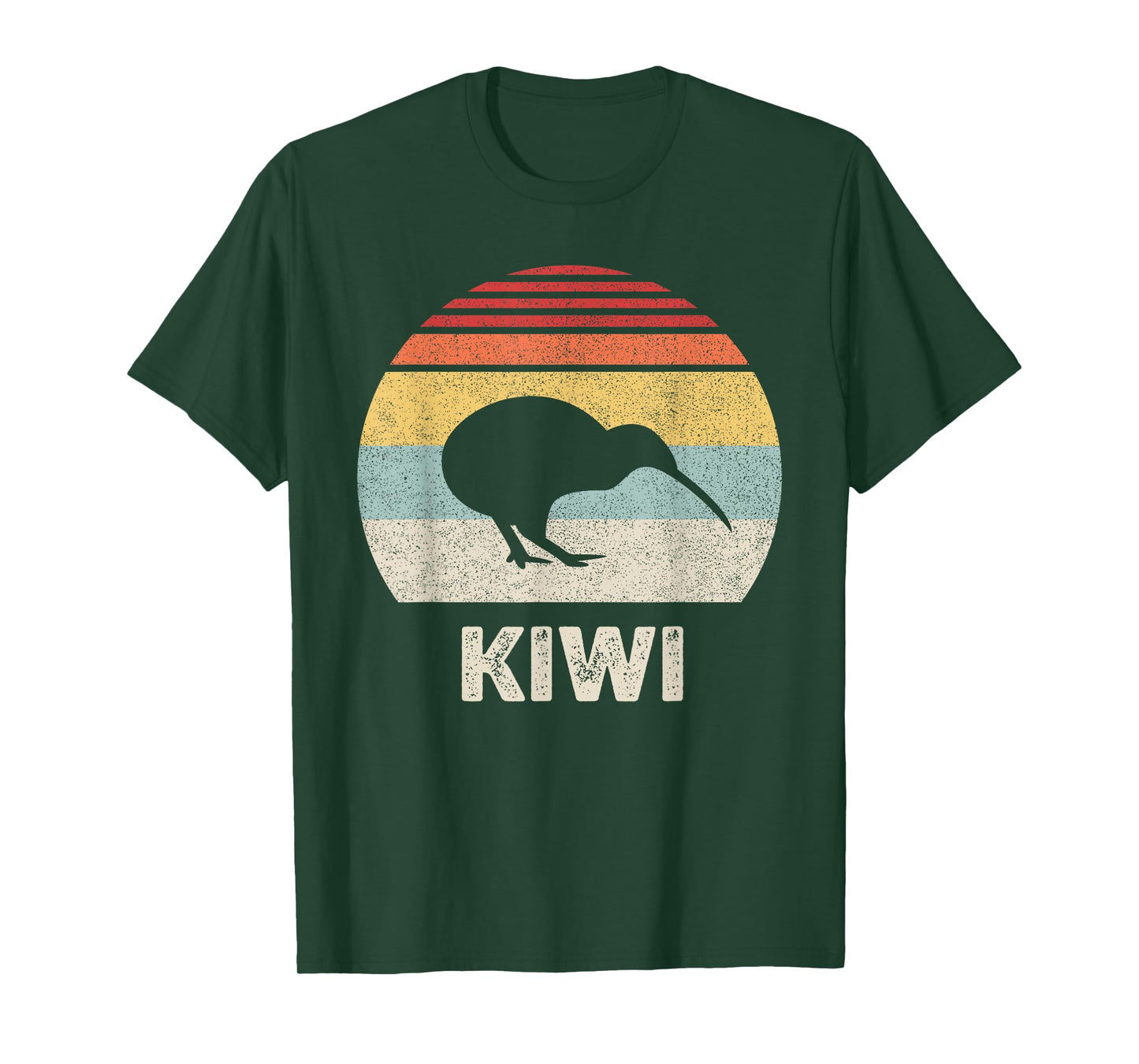 Retro Kiwi Bird Shirt Animal Lover Gift Funny Vintage T-Shirt