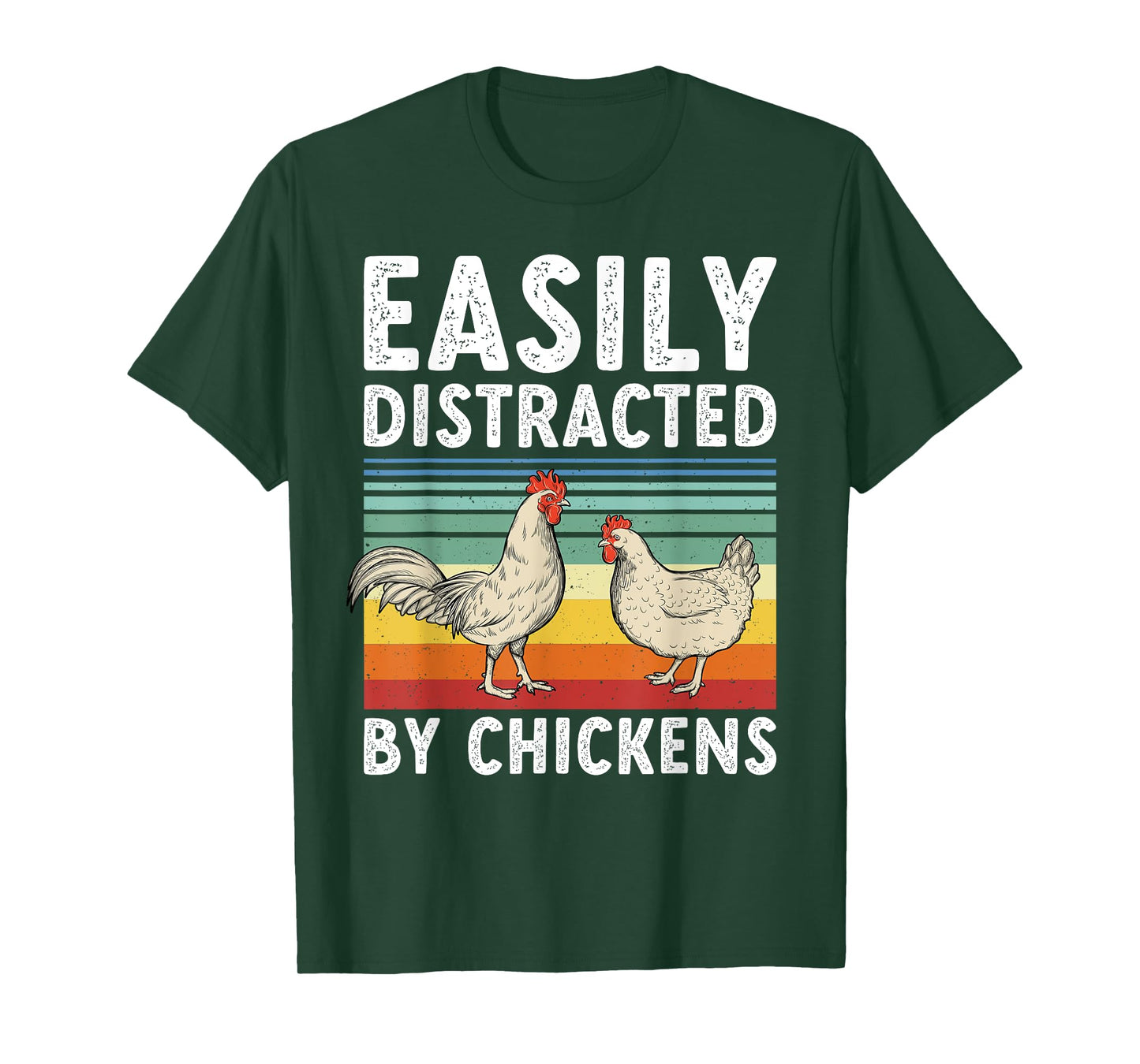 Funny Chicken Poultry Farm Animal Farmer Hen Men Women T-Shirt