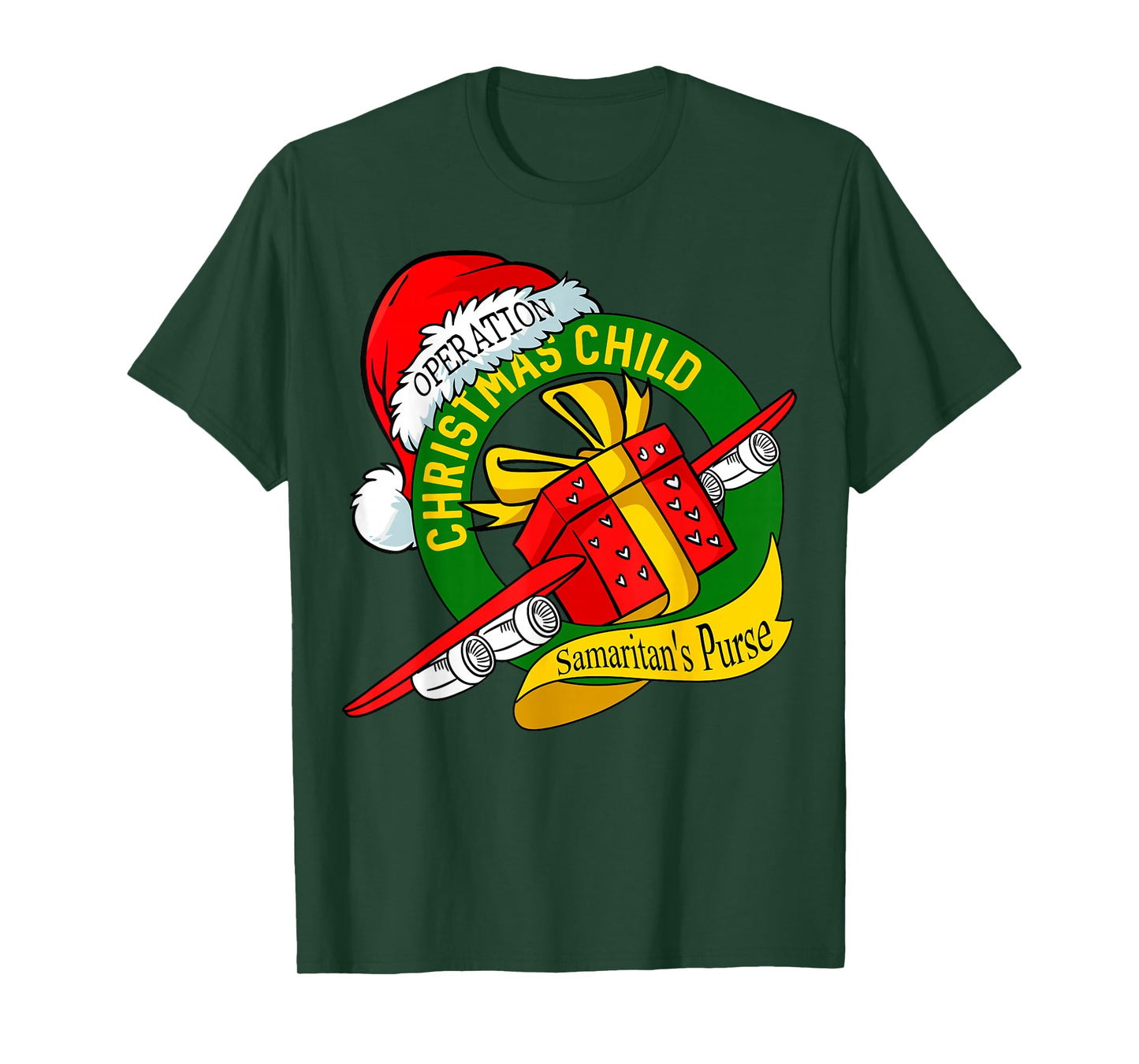 Samaritan's Purse Operation Christmas Child Funny Xmas T-Shirt