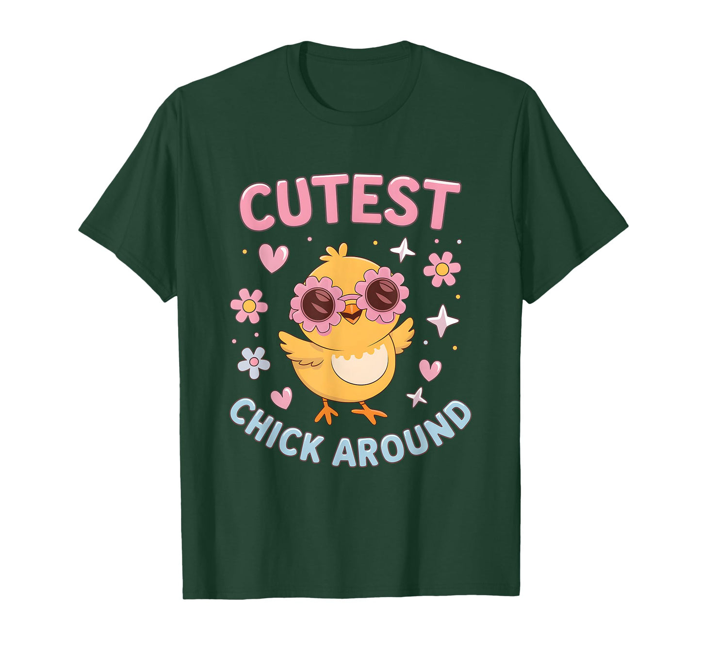 Cutest Chick Around Cute Spring Chick T-Shirt