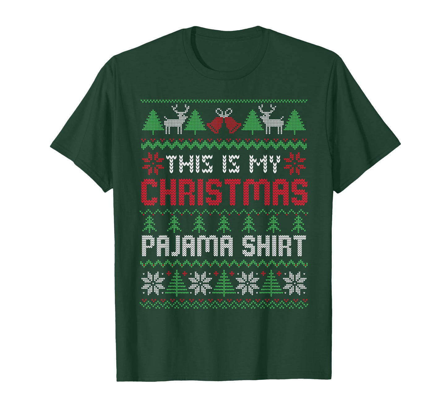 This Is My Christmas Pajama Shirt Lights Family Matching Kid T-Shirt