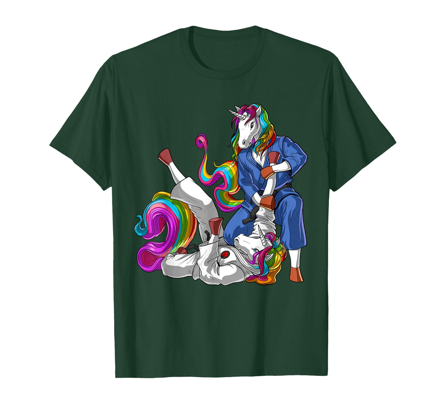 Unicorn Brazilian Jiu-Jitsu Judo BJJ Martial Arts Wrestling T-Shirt