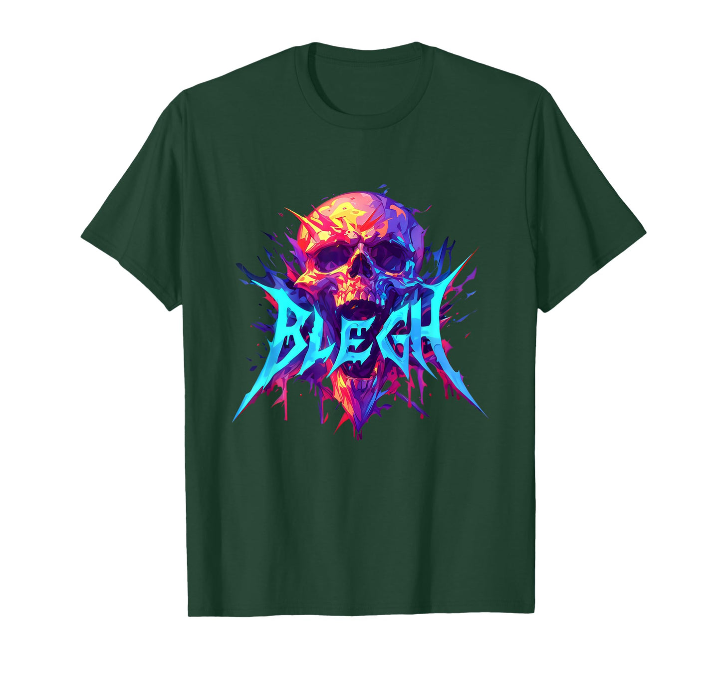 Blegh | Heavy Hardcore Metal Music | Metalcore Scream T-Shirt