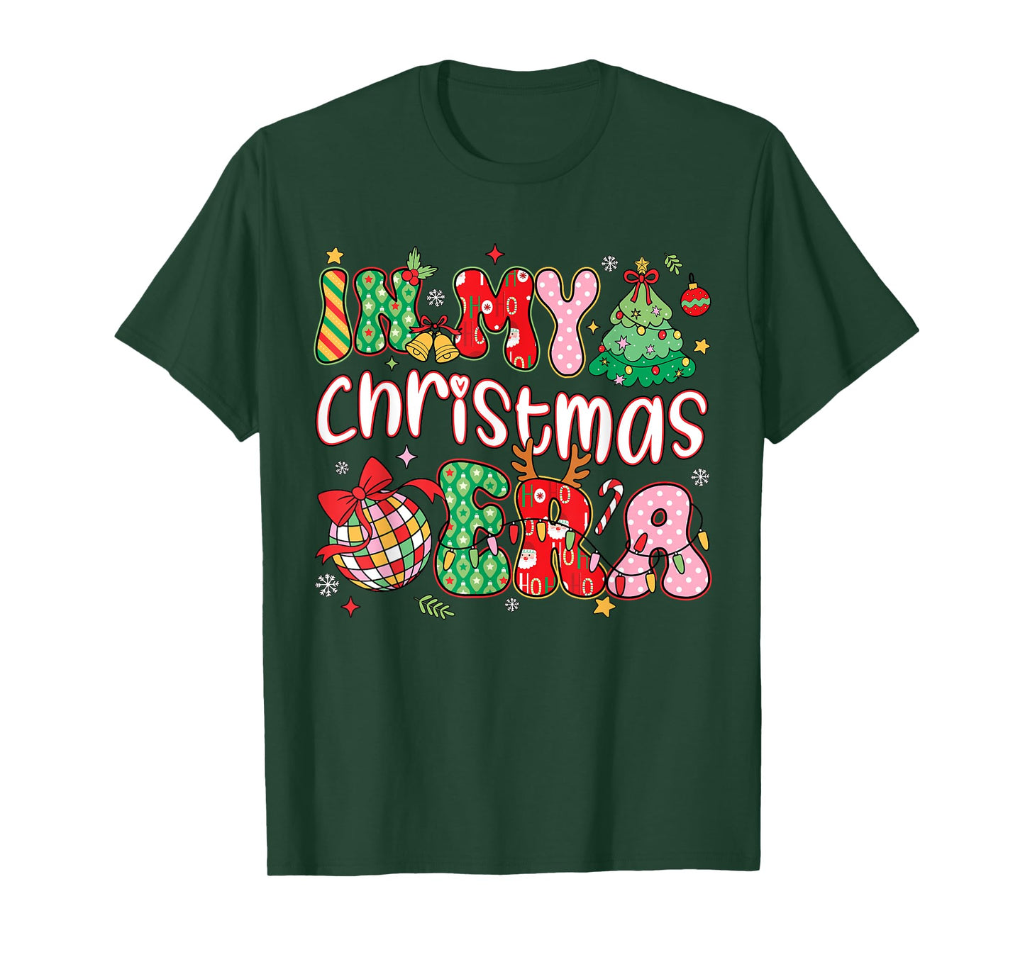 Preepyy Christmas in My Christmas Era Family Holiday Xmas T-Shirt