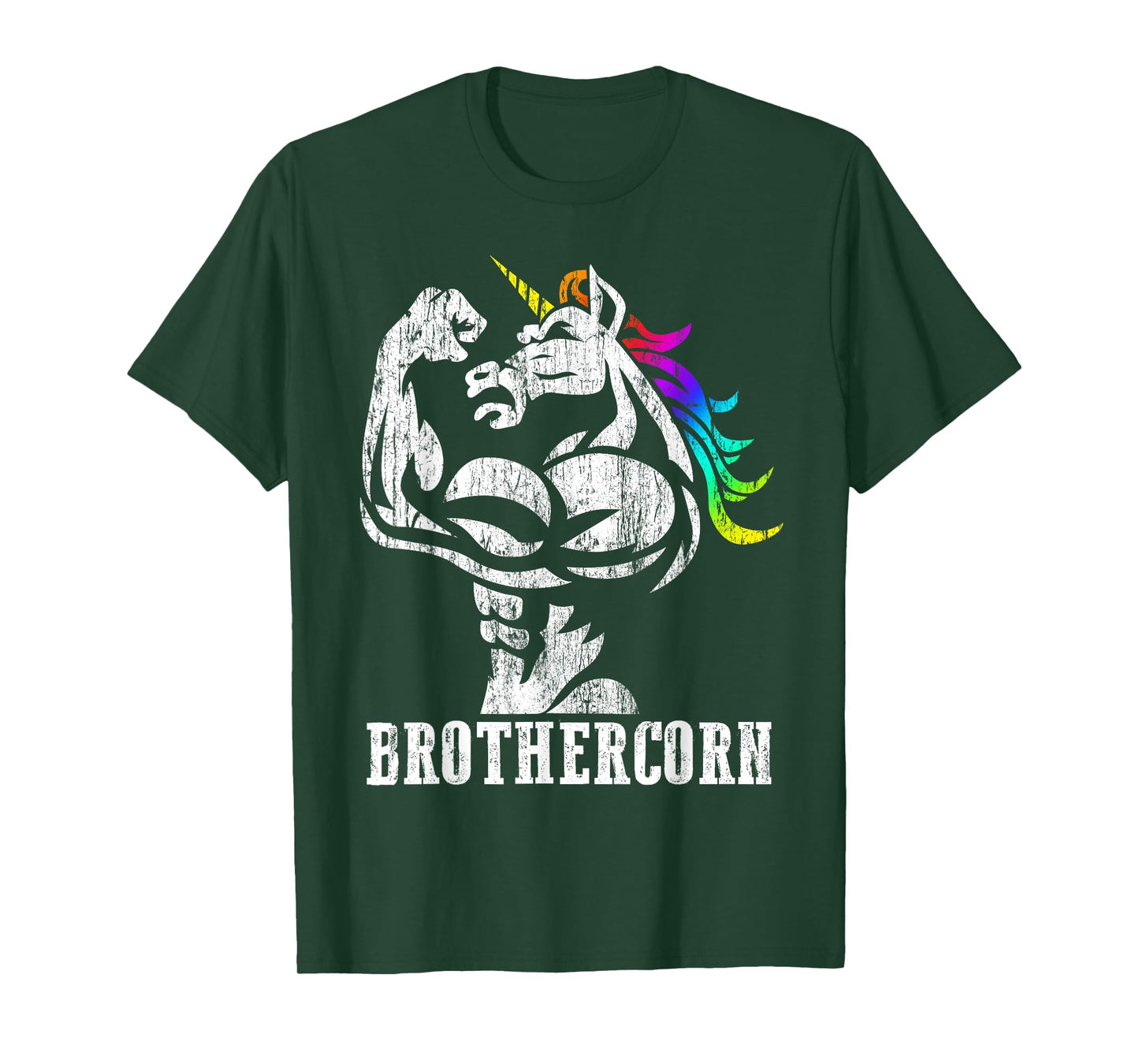 Brothercorn Gift Brother of Unicorn Daughter Sister Birthday T-Shirt