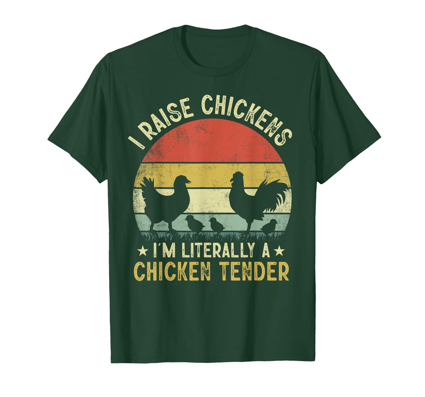 Chicken farmer chicken tender funny women men chicken lover T-Shirt