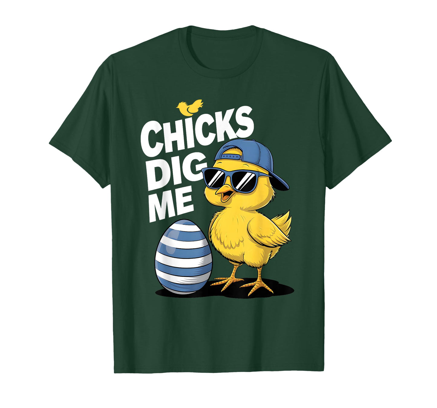 Chicks Dig Me Toddler Boy Easter Boys Easter Toddler Kids T-Shirt
