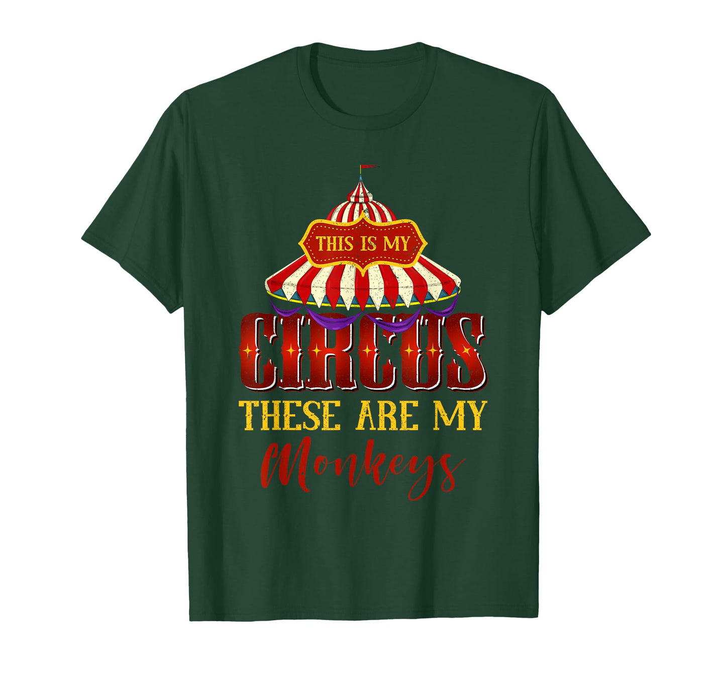 Circus Artist Carnie Funny Carnival Costume Party Circus T-Shirt