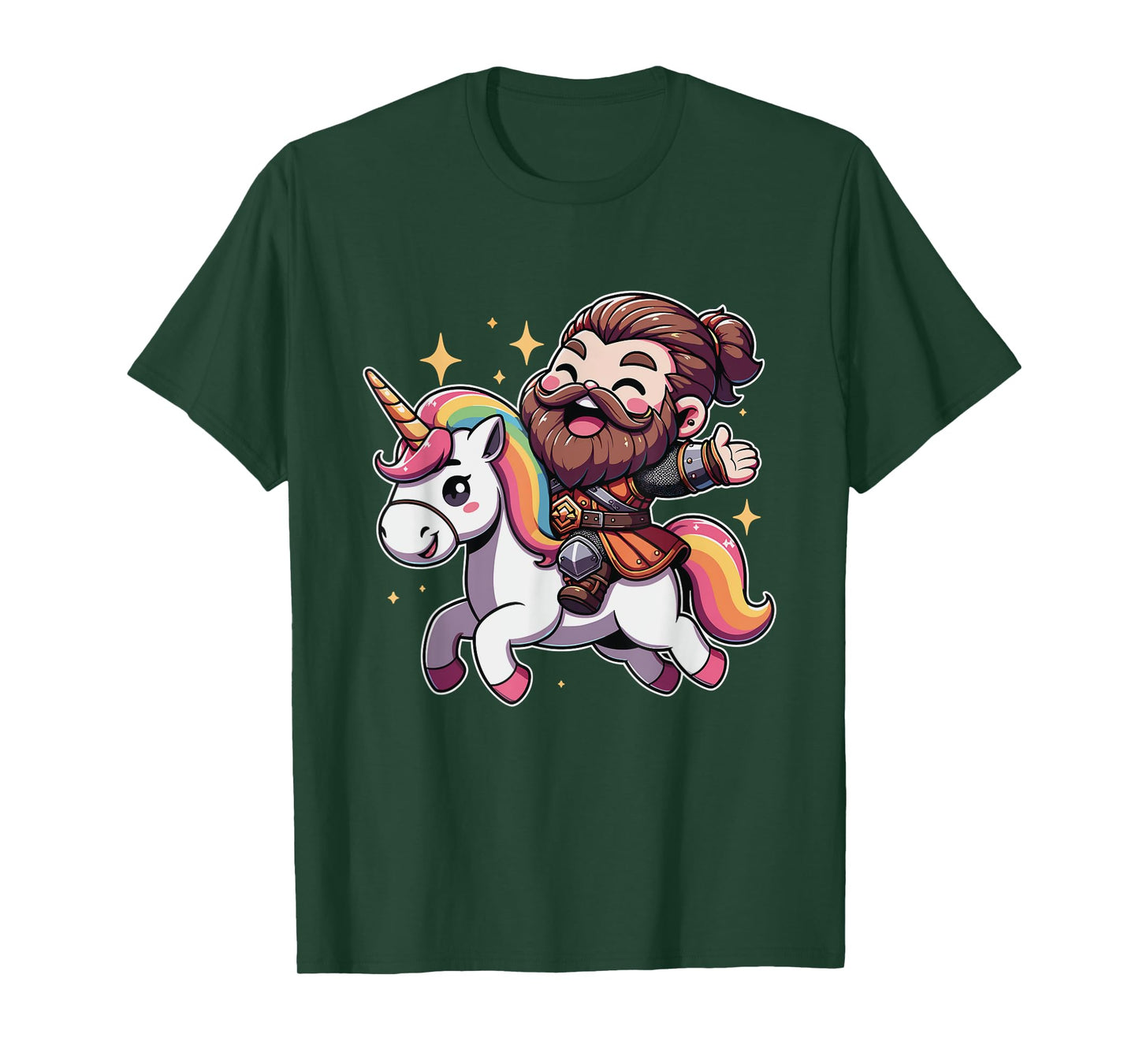 Epic Viking Riding A Unicorn T-Shirt