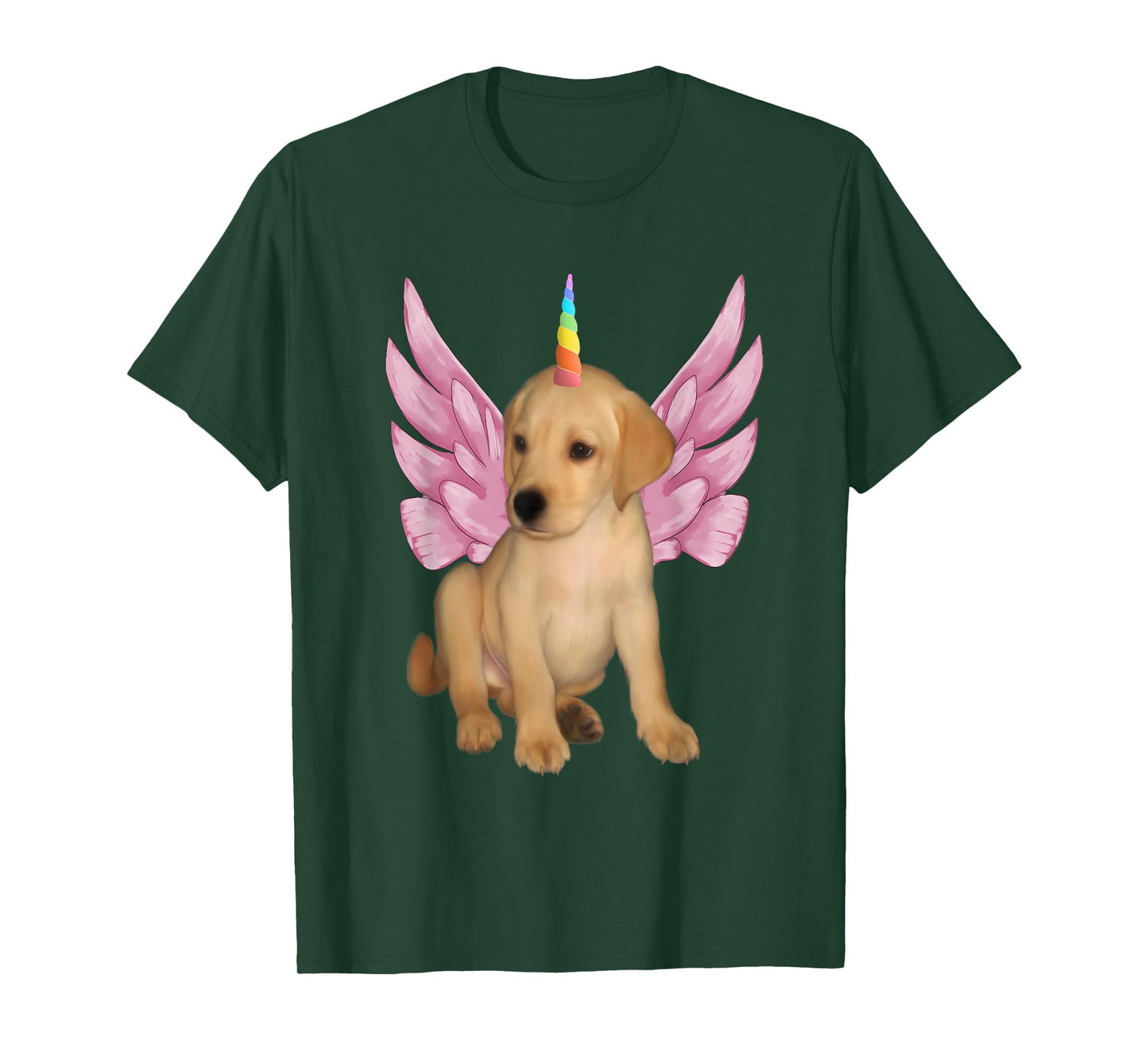 Cute Unicorn Pegasus Unipeg Puppy T-Shirt