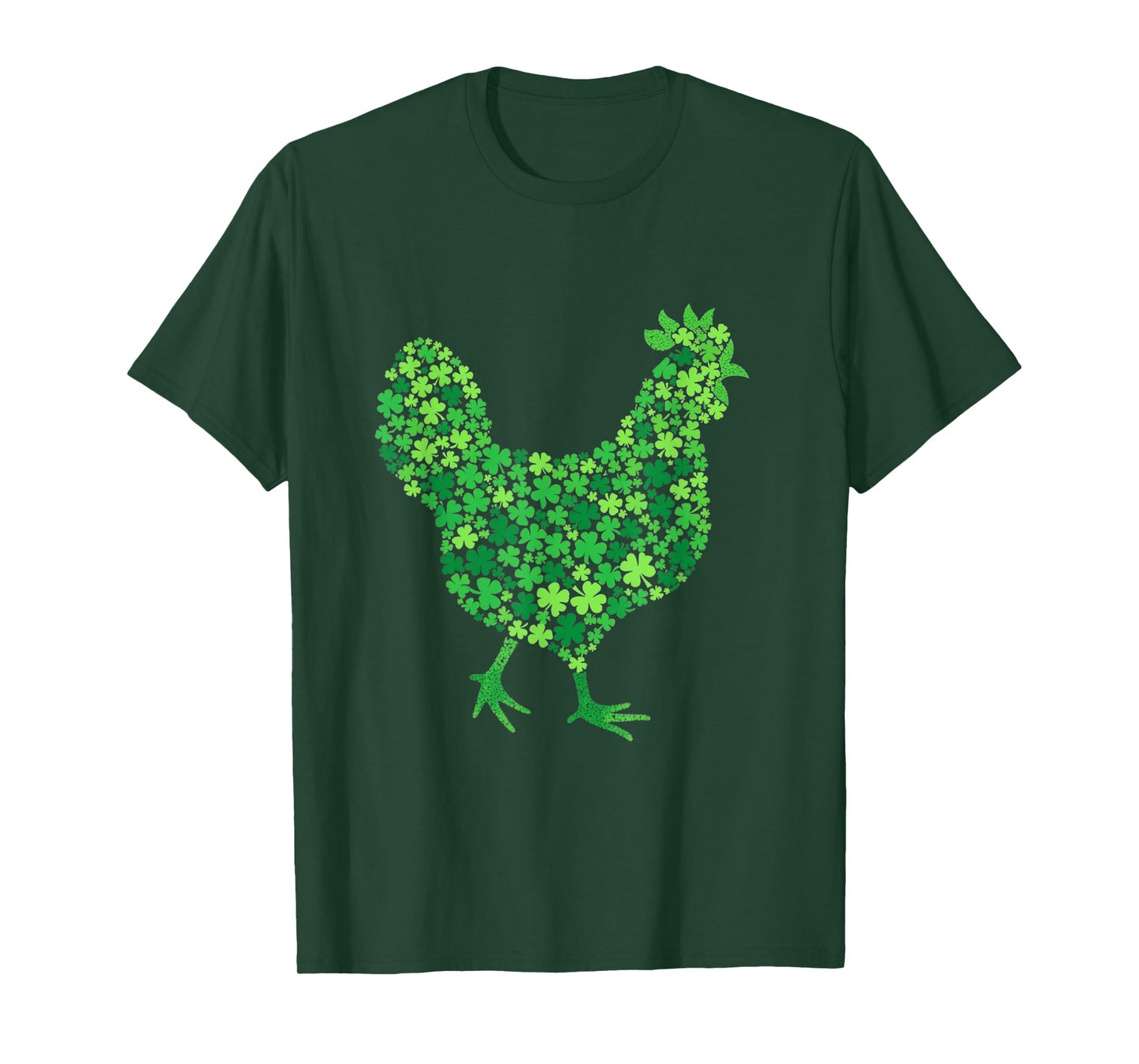 st patrick 's day rooster Irish Chicken St. Patrick’s Day T-Shirt