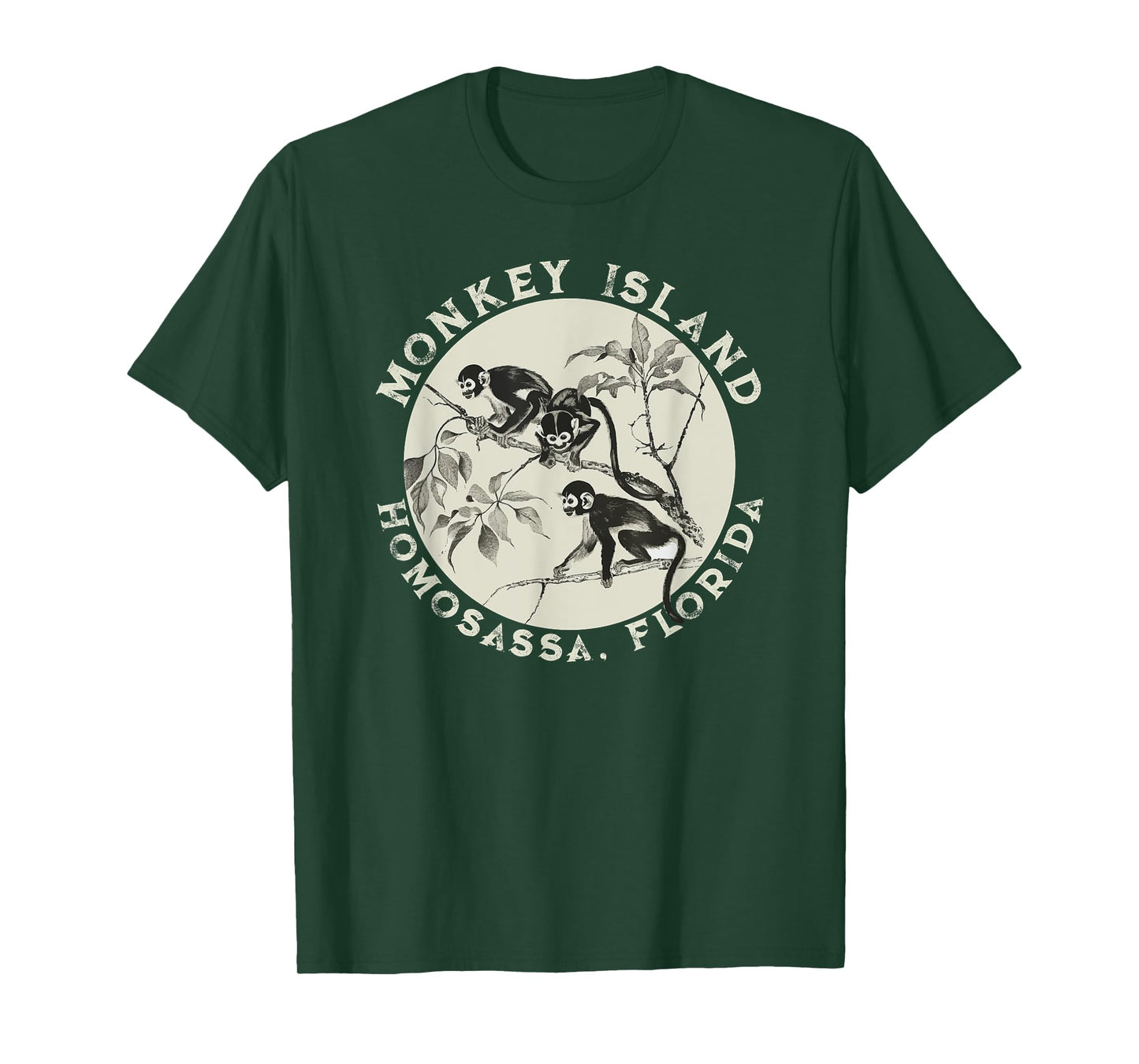Homosassa Florida Island Of The Spider Monkeys T-Shirt