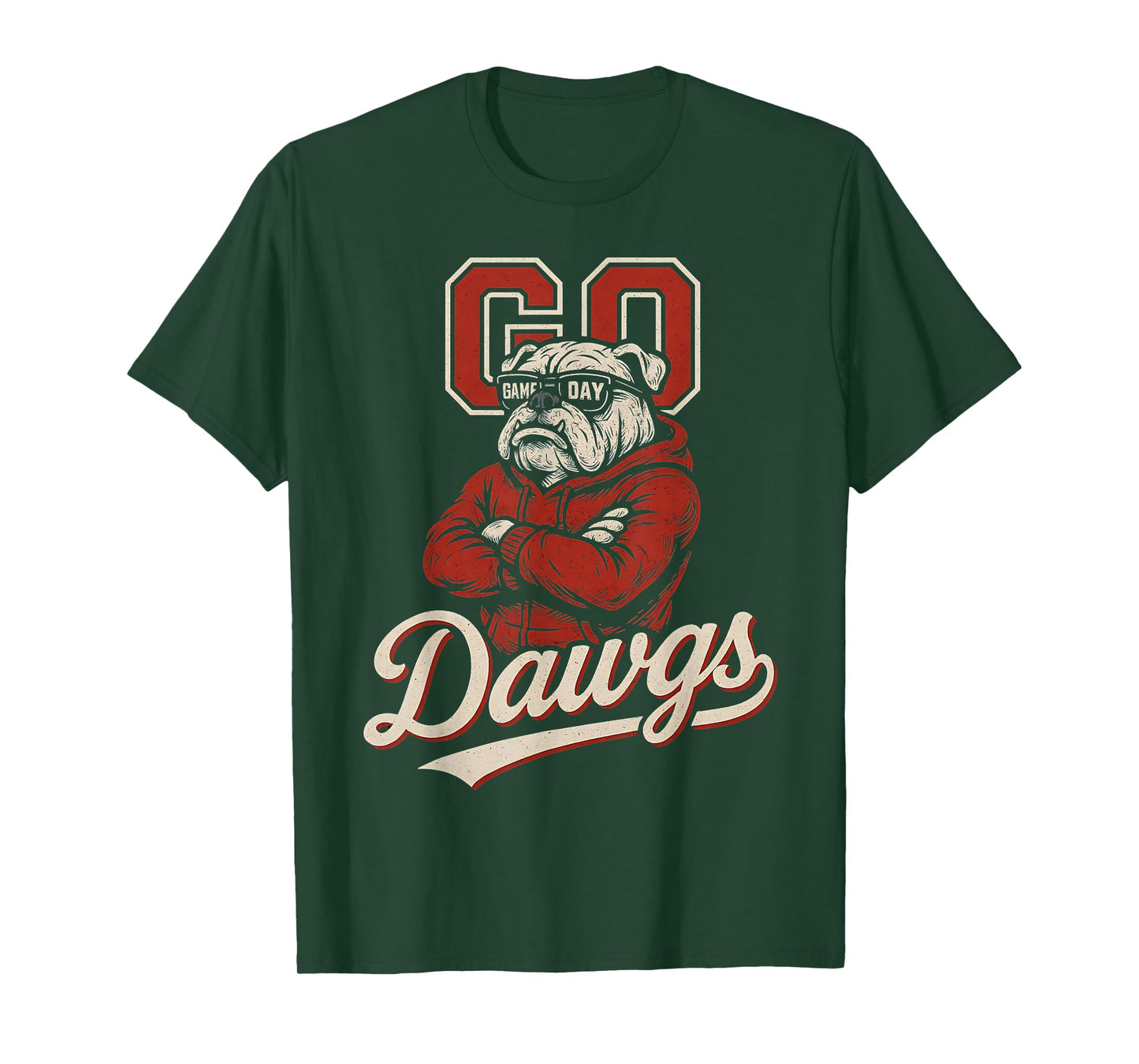 Bulldog Graphic Dawg Men Women Kid Boy Girl T-Shirt
