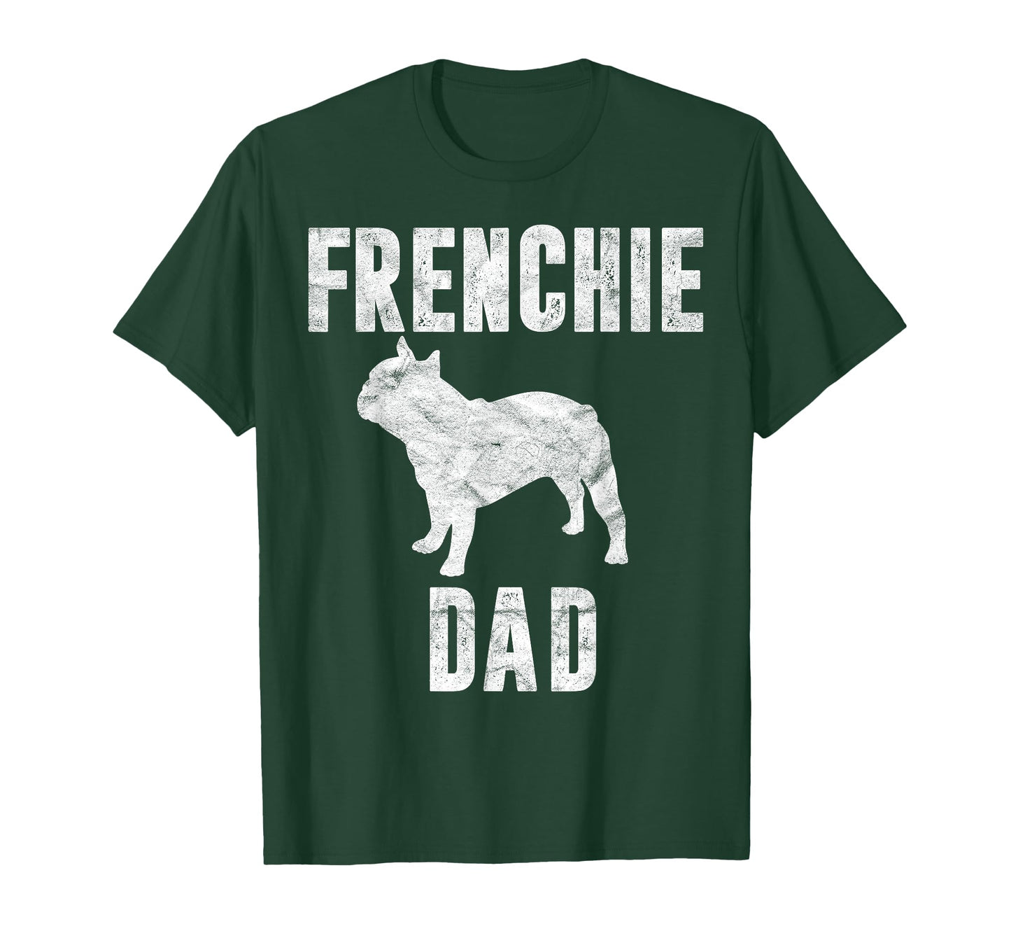 Vintage French Bulldog Dad Dog Daddy Frenchie Father T-Shirt