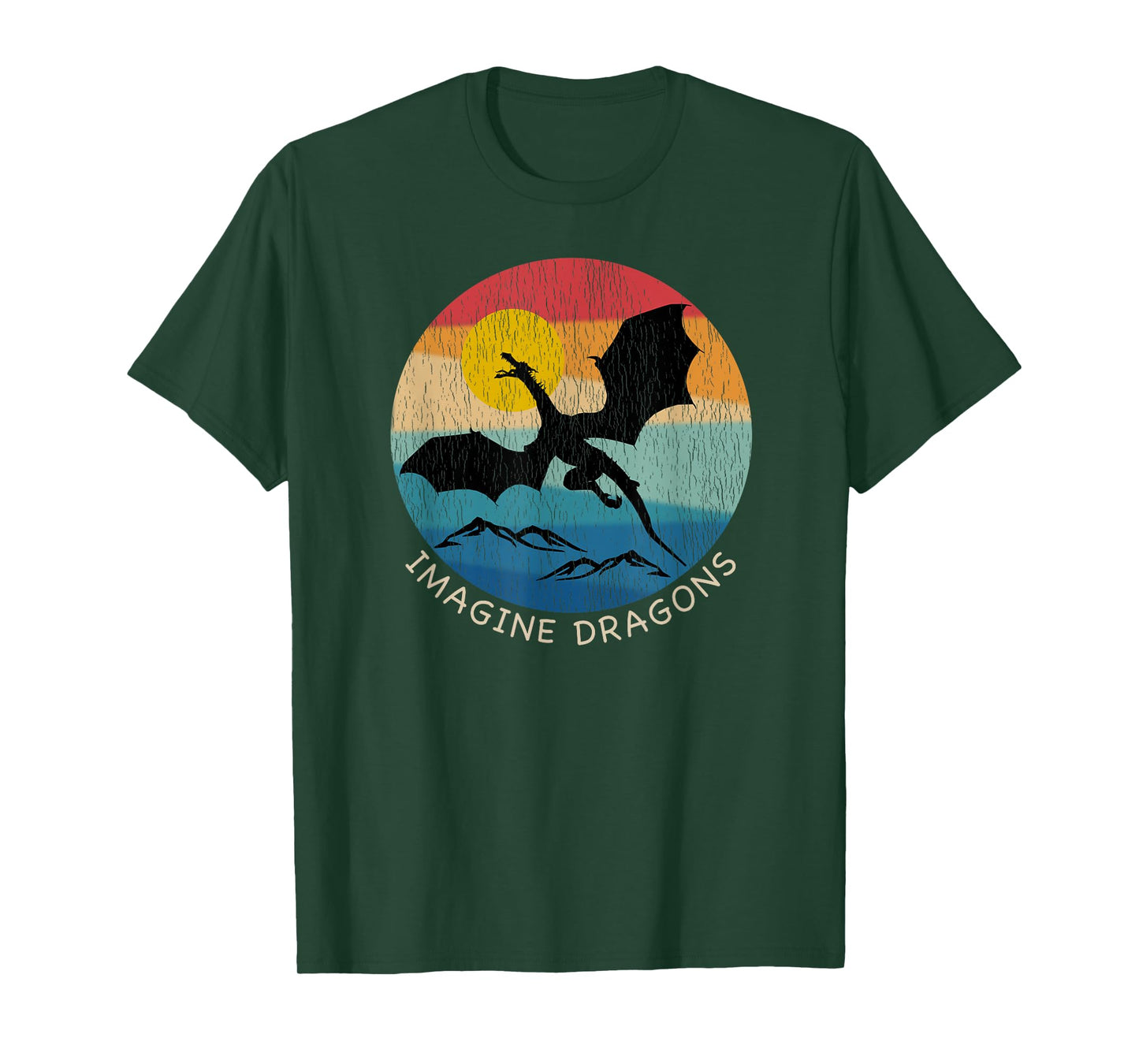 Imagine Magical and Mythical Fantasy Dragons T-Shirt