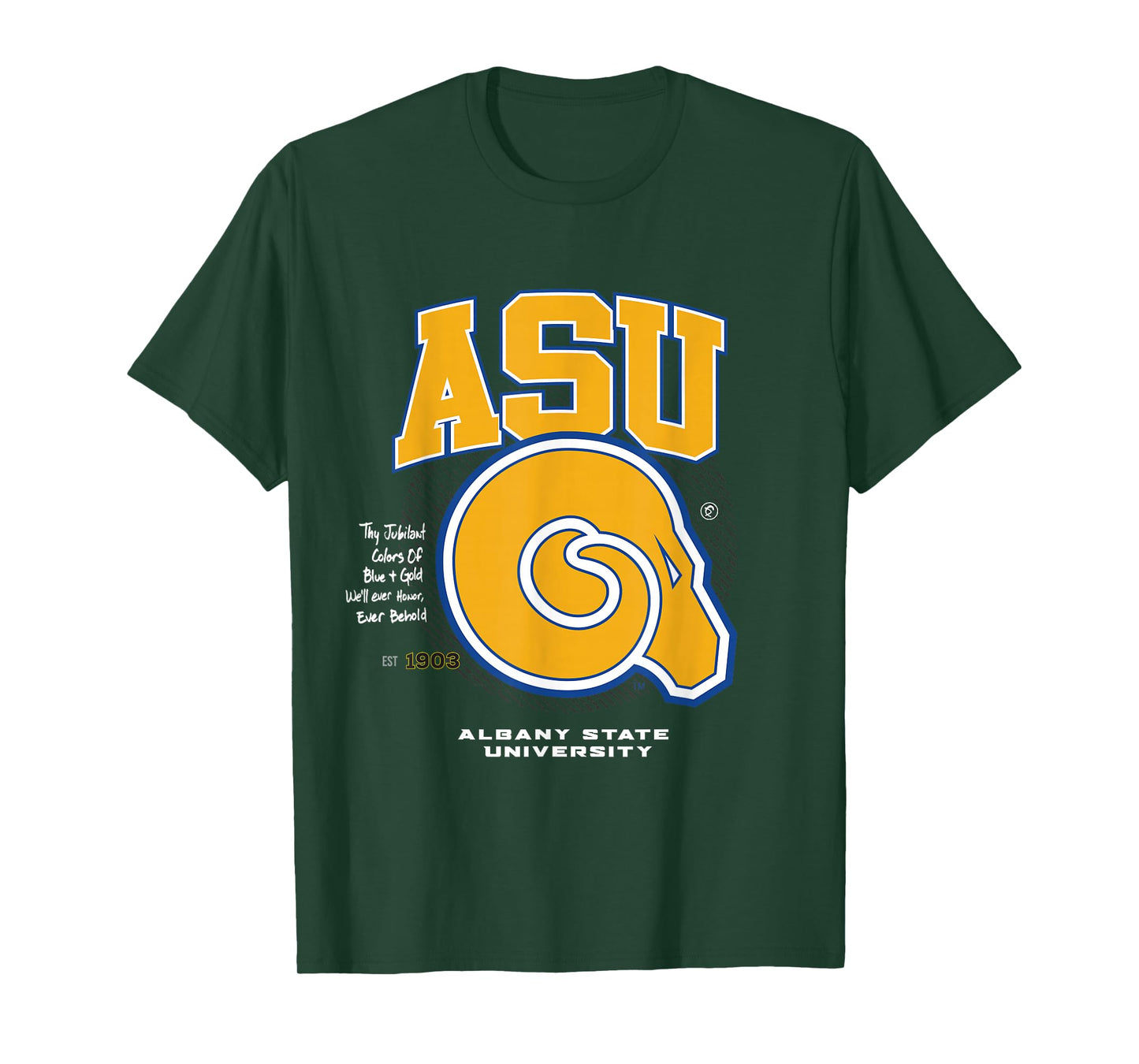 Albany State University - ASU - Golden Ram T-Shirt