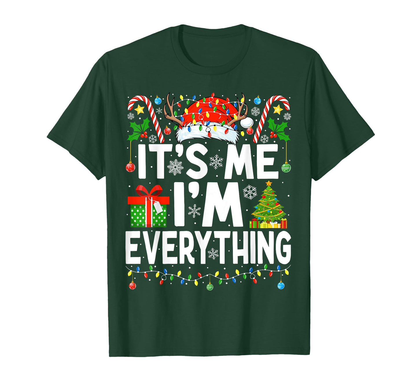 Have Everything I Want for Christmas Couple Pajama Couples T-Shirt