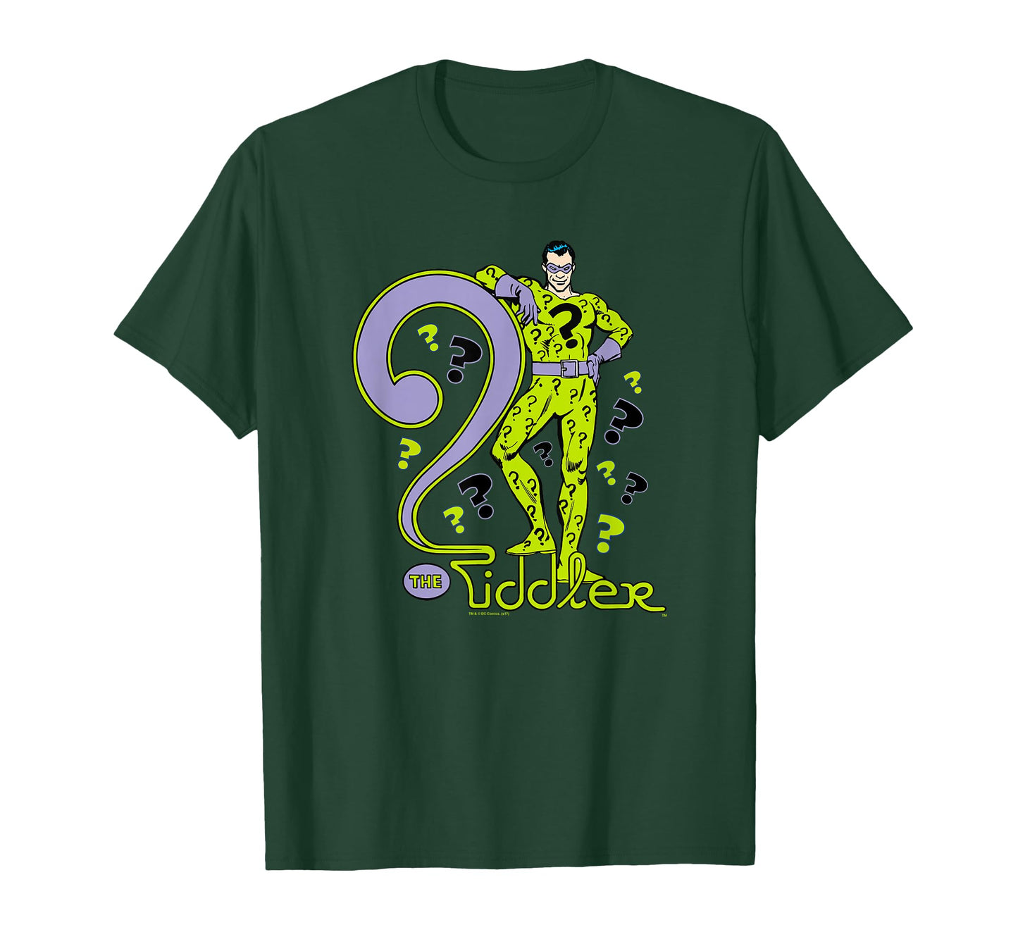 Batman The Riddler T Shirt T-Shirt