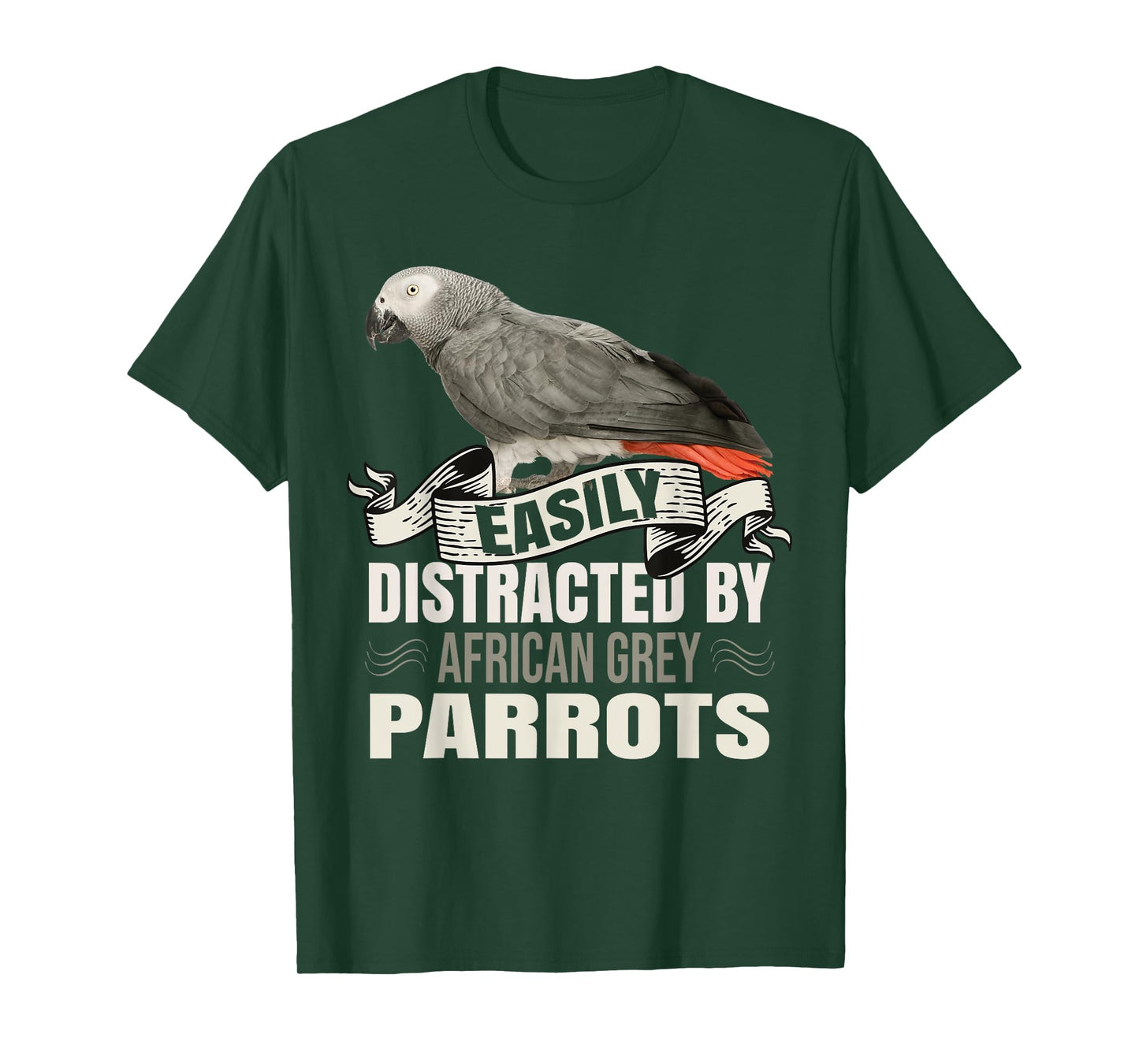 Funny African Grey Parrot Accessories For Zookeepers T-Shirt