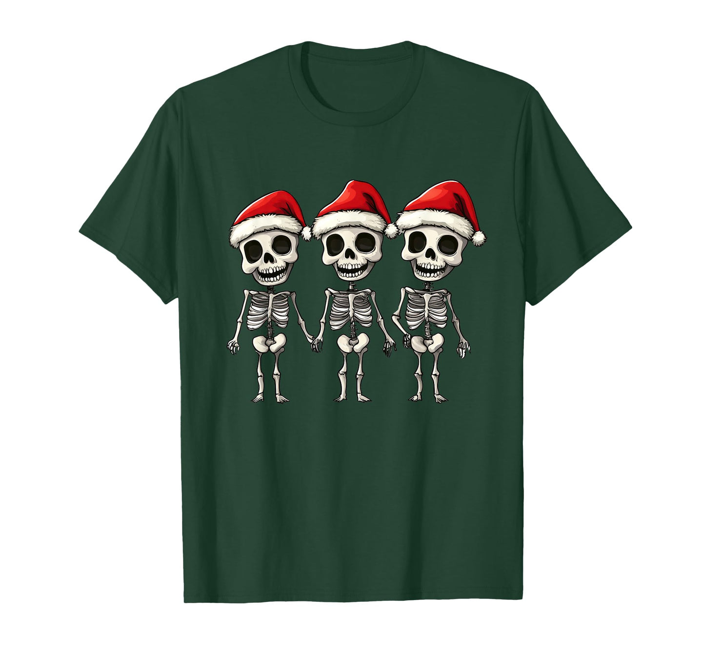 Funny Skeleton Christmas Xmas T-Shirt
