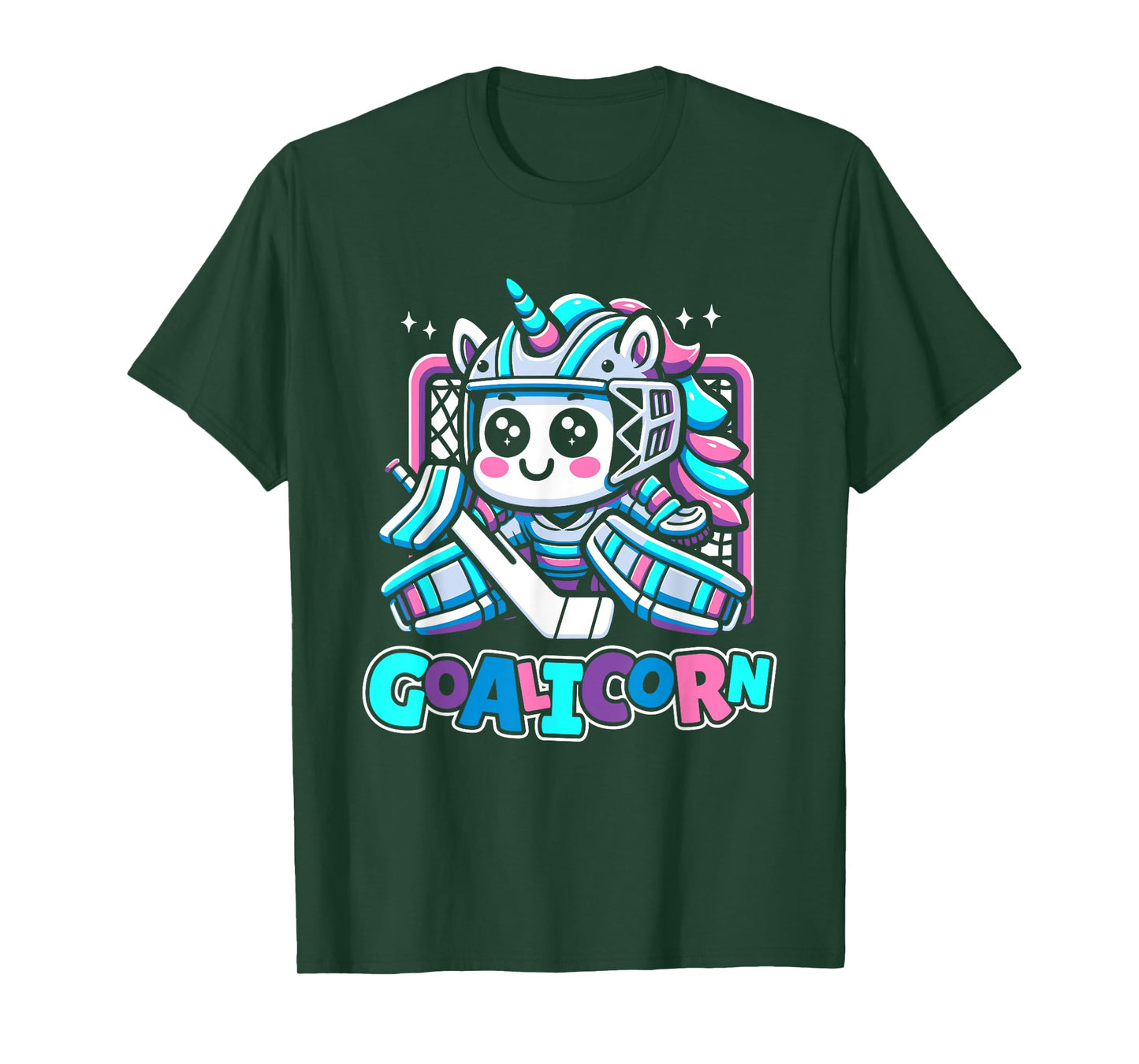 Unicorn Goalkeeper - Ice Hockey Goalie Goalicorn T-Shirt