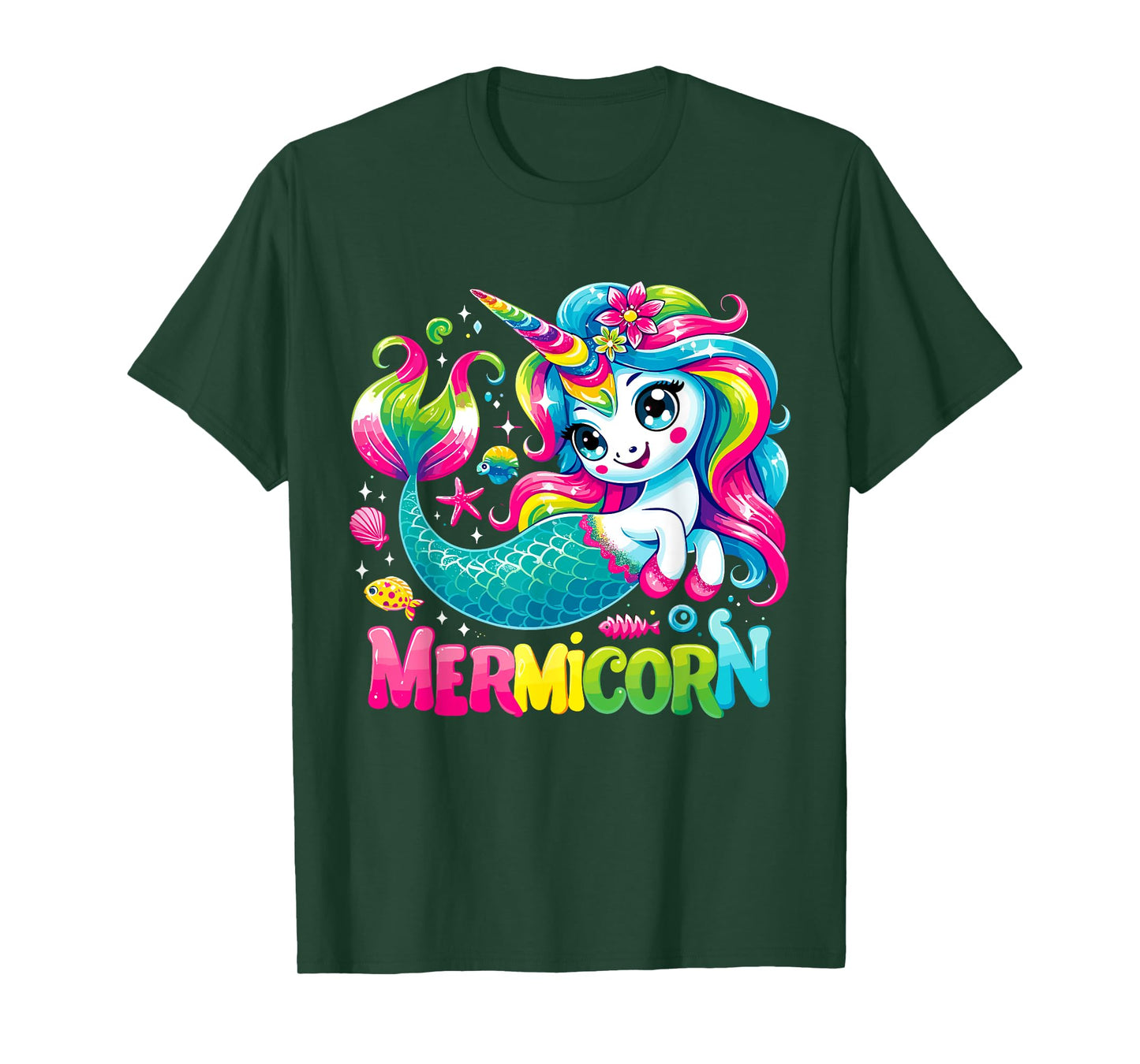 Unicorn Mermaid Mermicorn T-Shirt