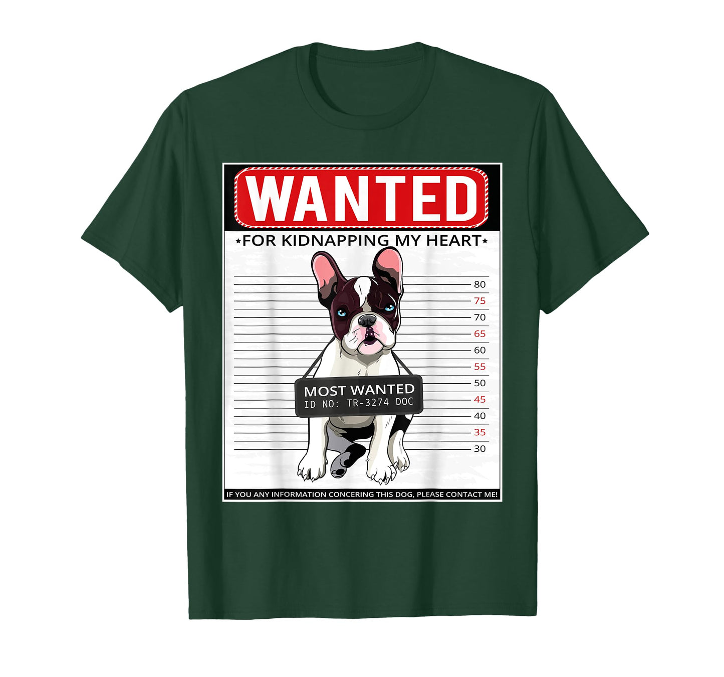 French Bulldog Frenchie Dog T-Shirt for Men Women Girls Kids