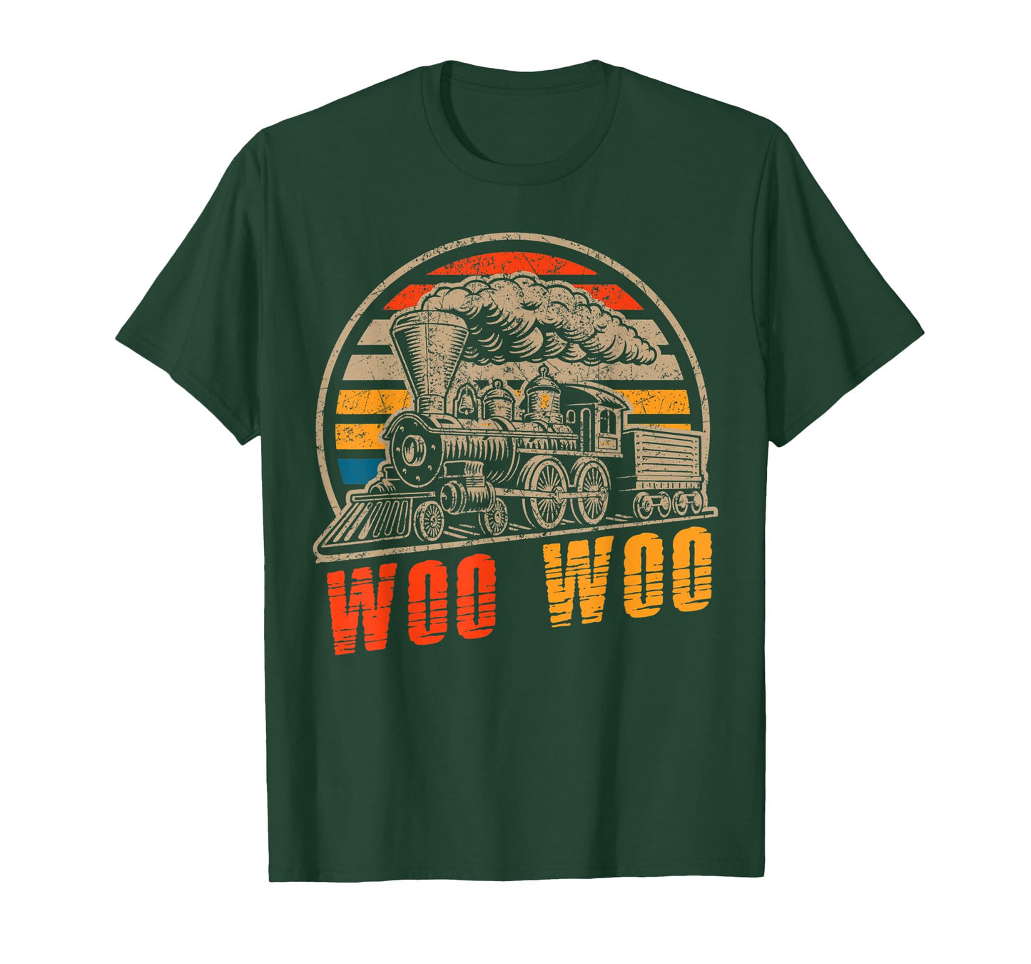 Vintage Trains Woo Woo Retro Vintage Train T-Shirt