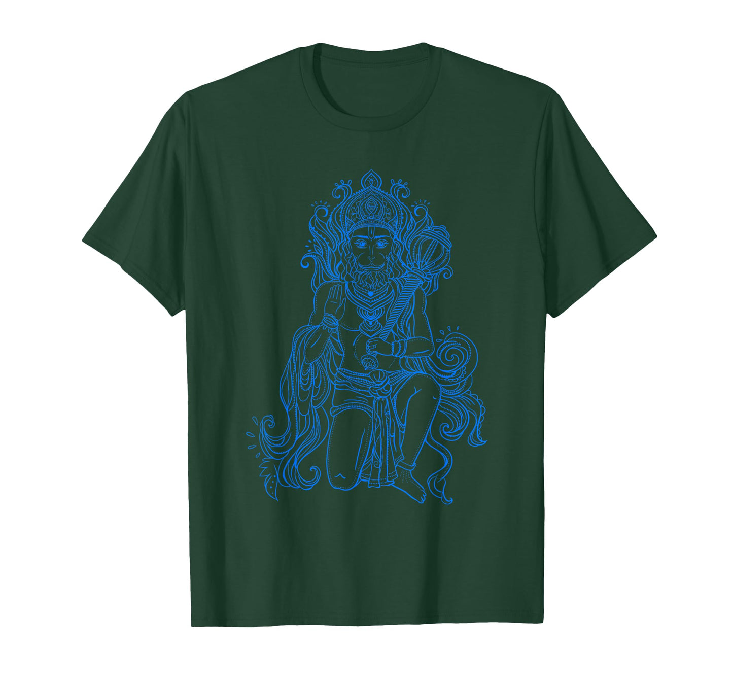 "Divine Hanuman" – Full Body Depiction of The Monkey God T-Shirt
