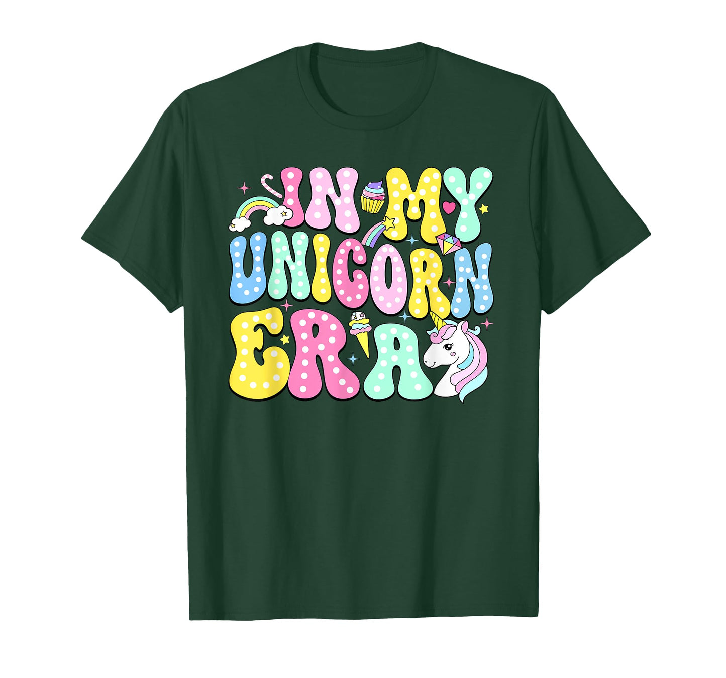 In My Unicorn Era Unicorn Lovers Kids Unicorn Day T-Shirt