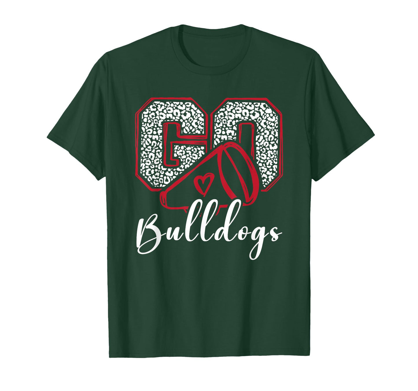Go Dawgs Funny Bulldogs for Men Women Kids Boys Girls T-Shirt