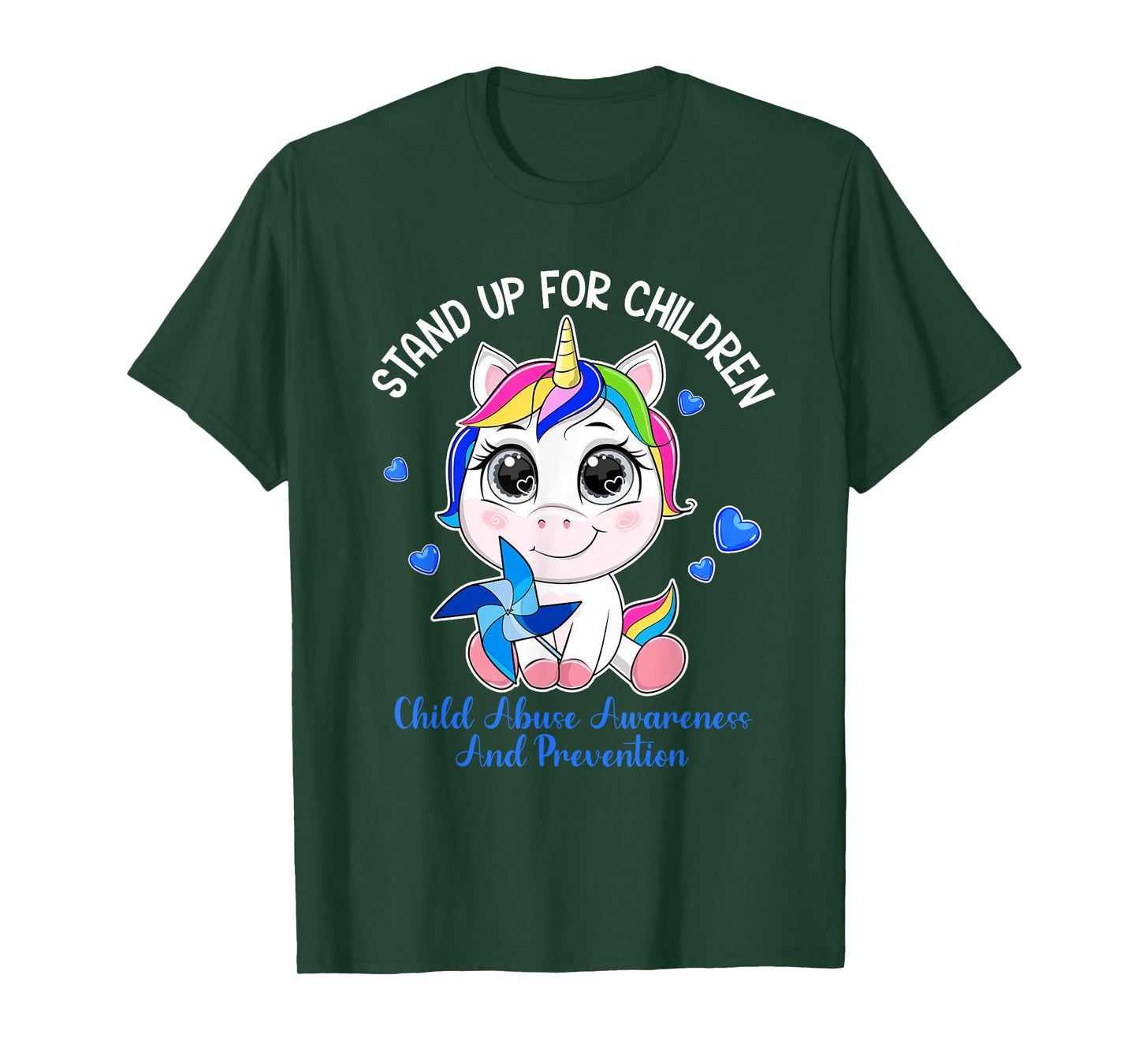 April Child Abuse Prevention Month - Stand Up For Children T-Shirt