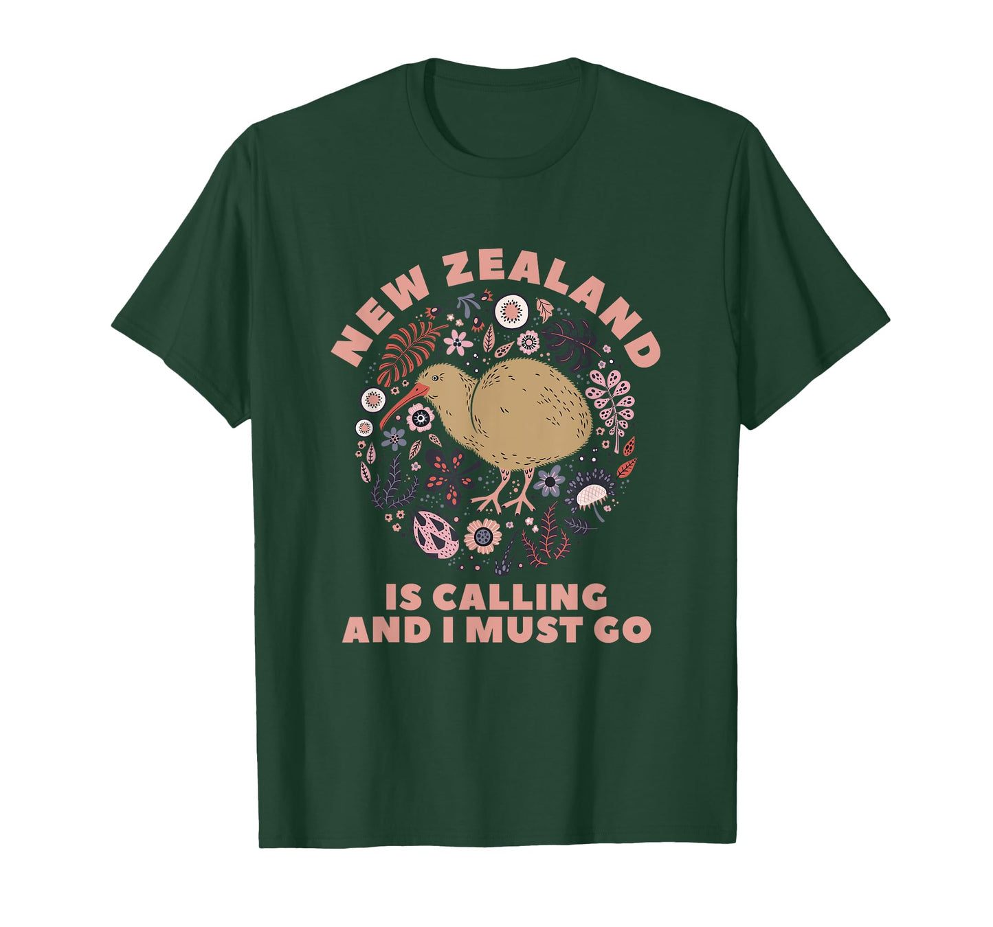 New Zealand Is Calling And I Must Go New Zealand T-Shirt
