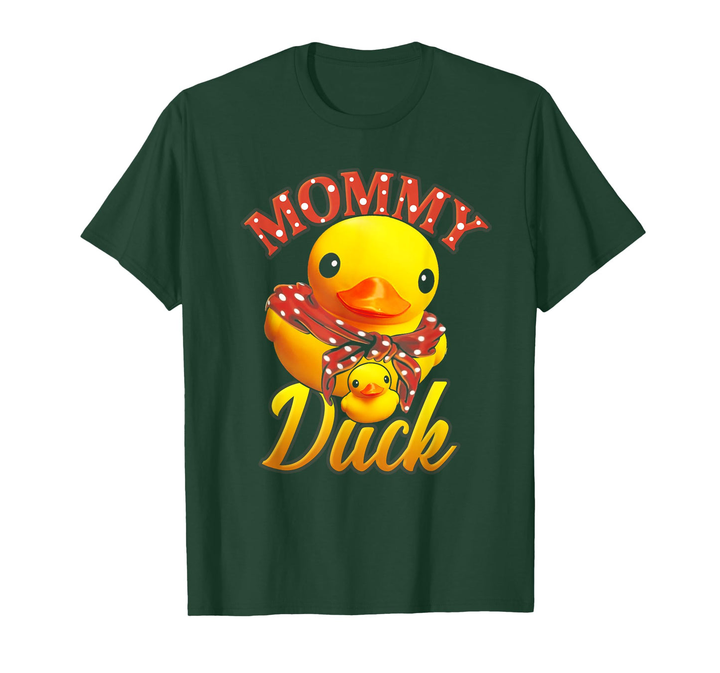Funny Mommy Duck Mama Mother Rubber Duck Mom T-Shirt