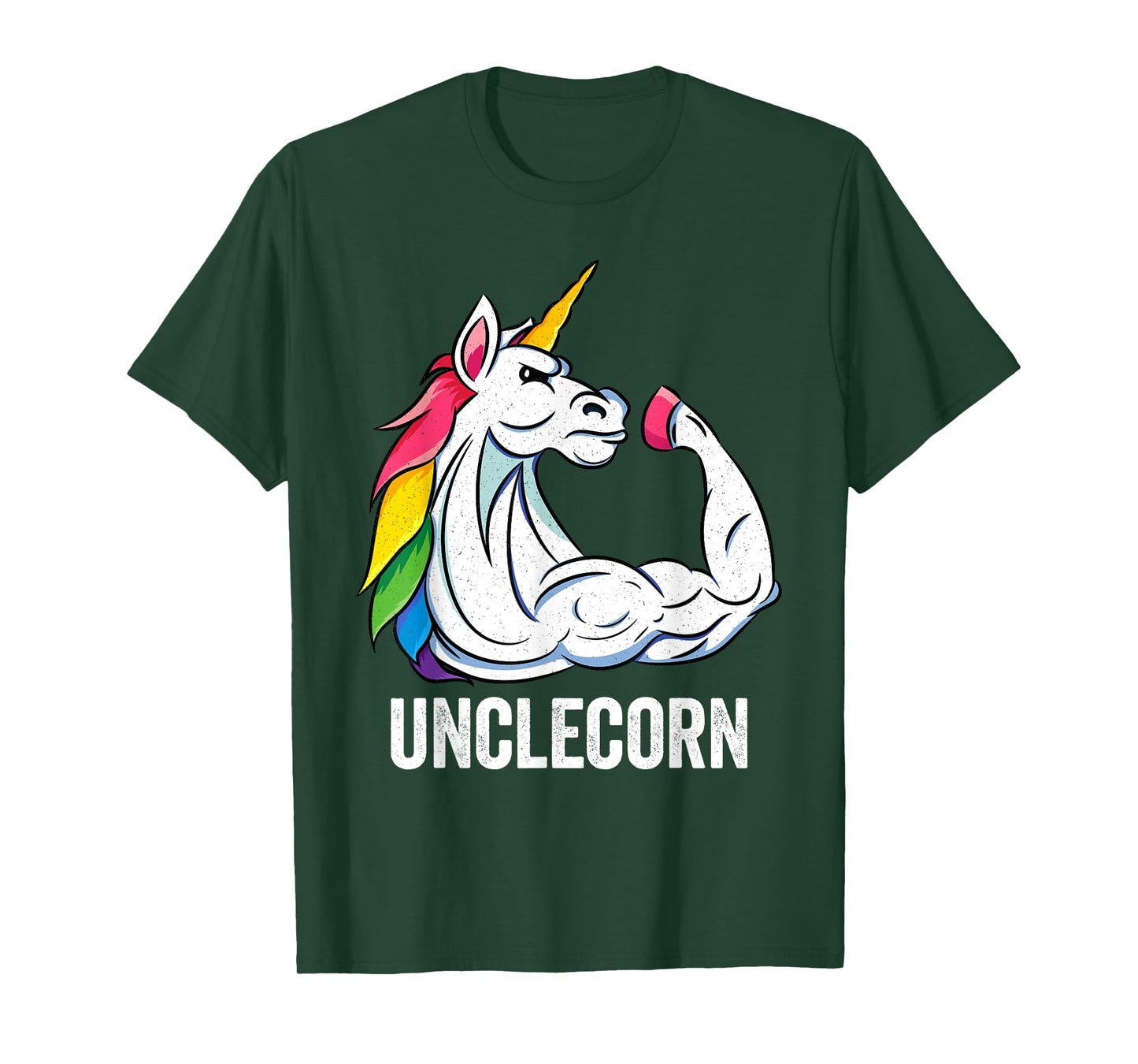 Cute Unicorn Uncle Girl Birthday Party Apparel UncleCorn T-Shirt