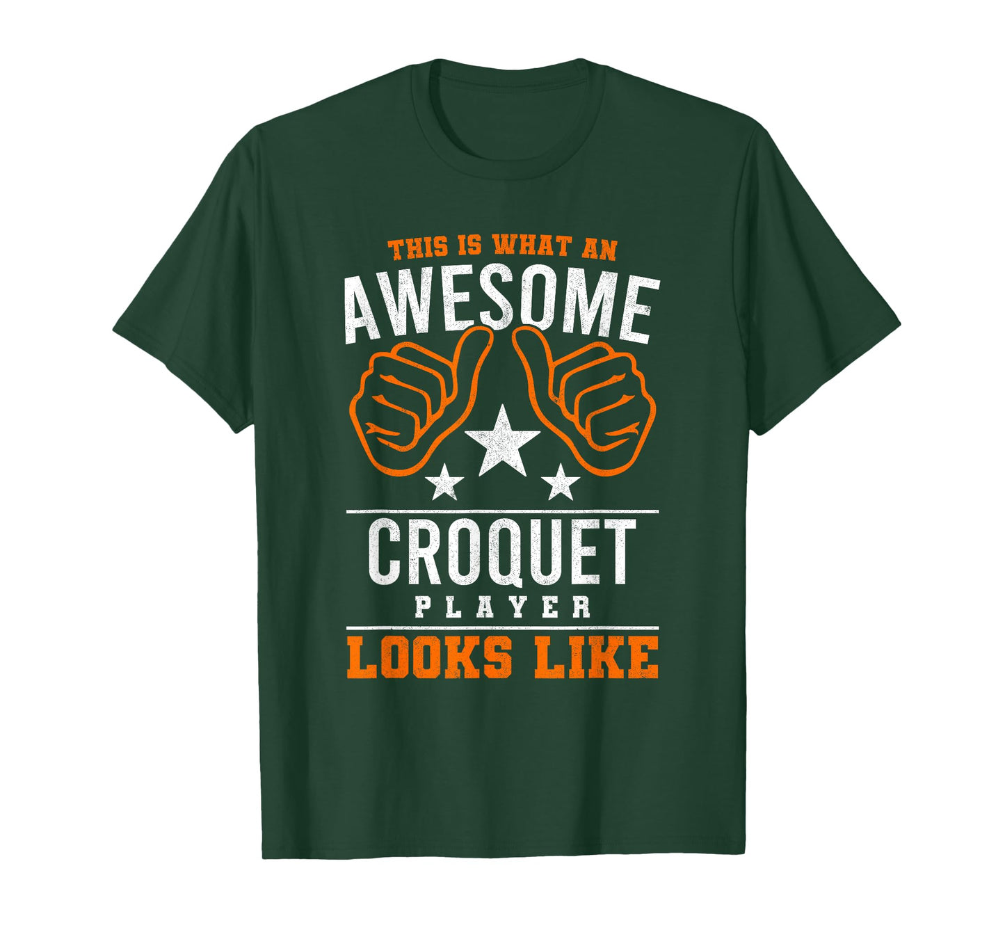 This Is What An Awesome Croquet Player Mallet Lawn Game T-Shirt