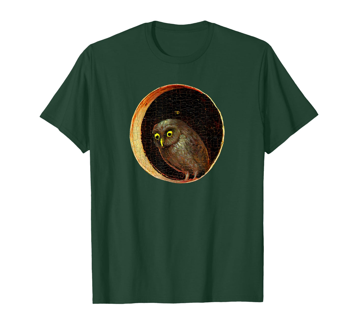 Hieronymus Bosch Owl Garden of Earthly Delights T-Shirt
