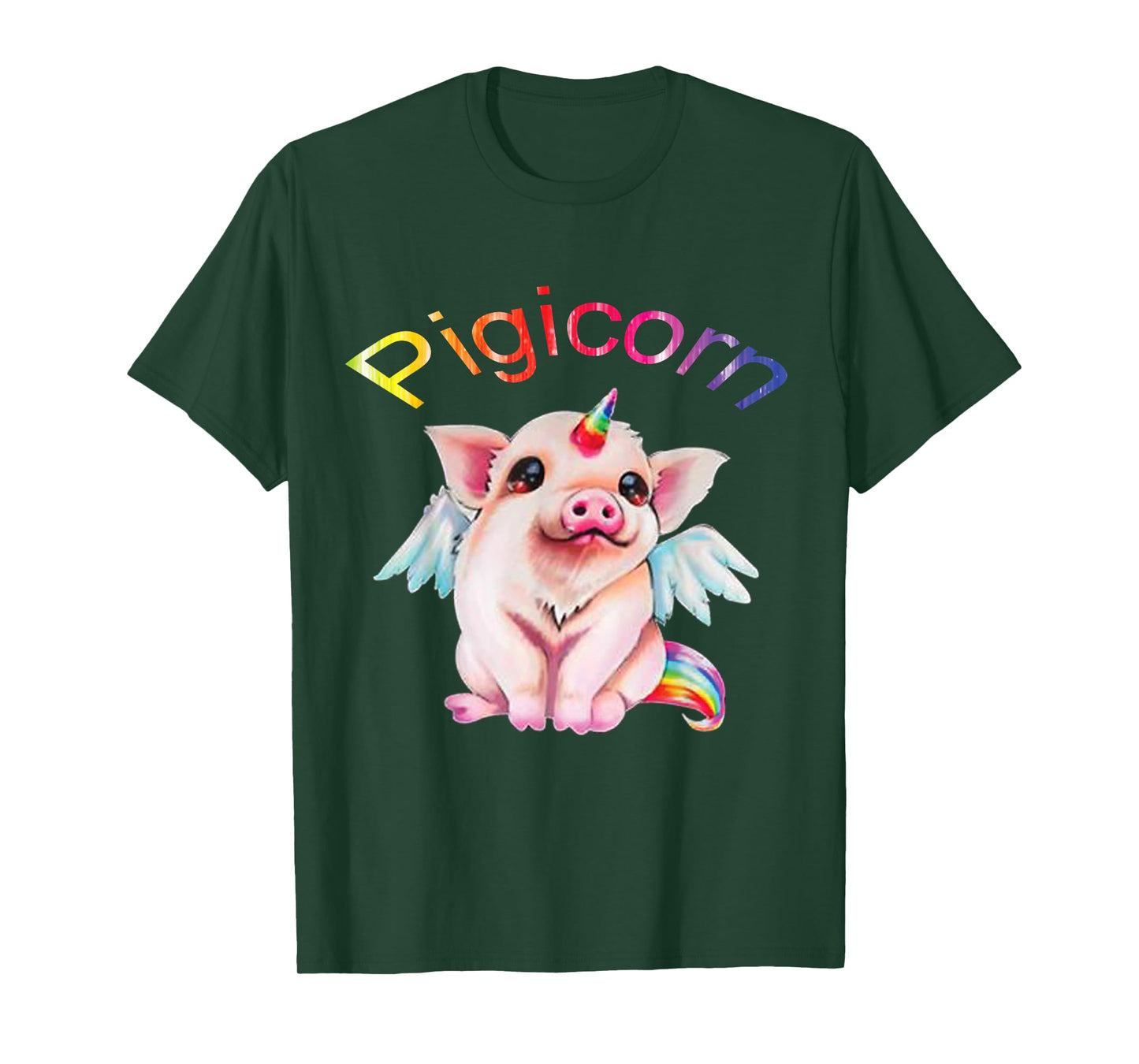 Pigicorn t-shirt - I love Pigs and Unicorns Teeshirt