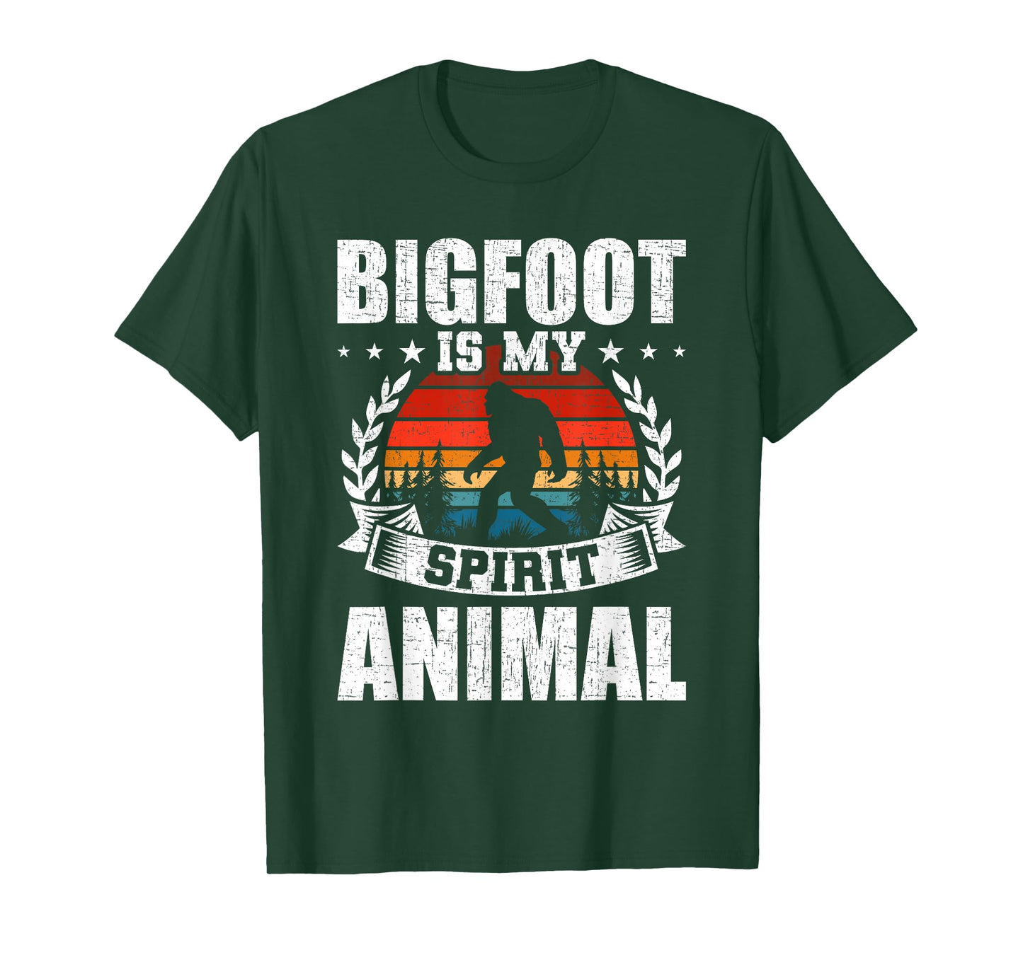 Bigfoot is My Spirit Animal lover T-Shirt