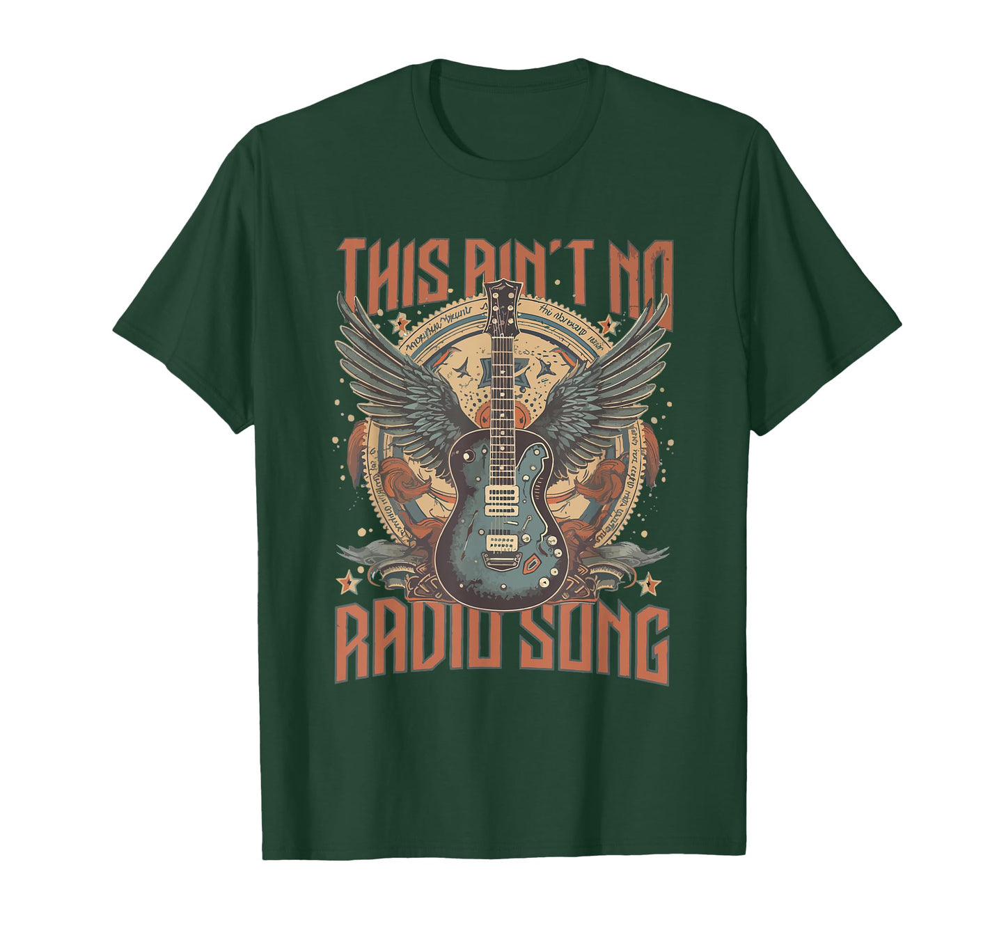 Radio Song | Mockingbird Crow Country Music T-Shirt