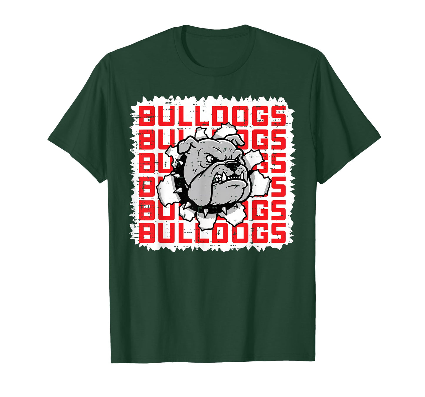 Bulldog Women Kids Boys Girls Youth Men Teen T-Shirt