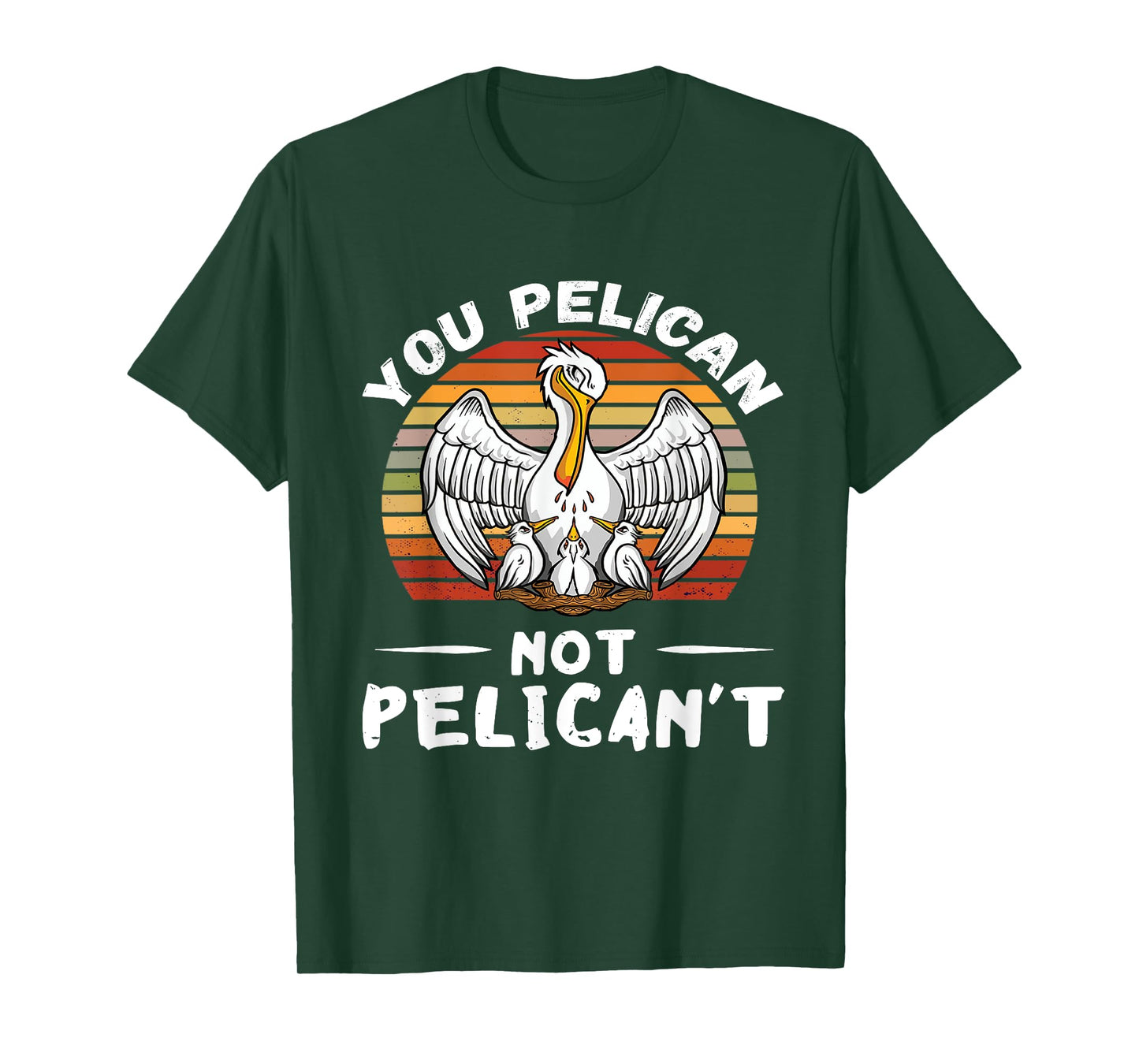 You Pelican Retro Vintage Pelican Chicks Hatch Tropical Bird T-Shirt