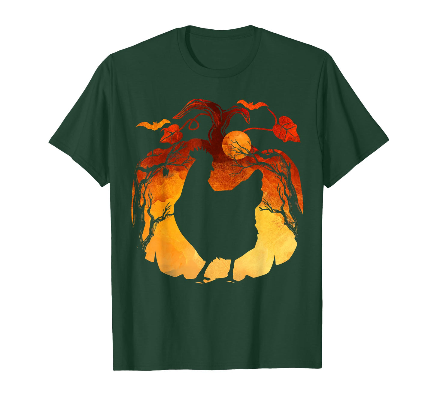 Fall Season Halloween Chicken Costume T-Shirt