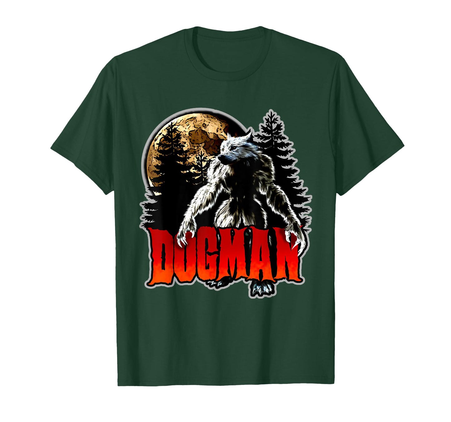 Dogman America's Werewolf: Monster Cryptid T-Shirt T-Shirt