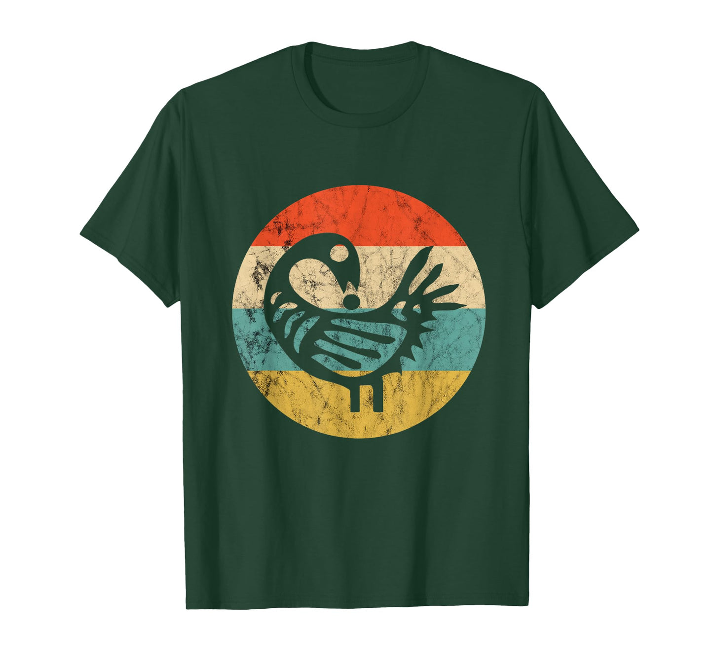 Sankofa Retro Vintage Learn From The Past African Bird T-Shirt