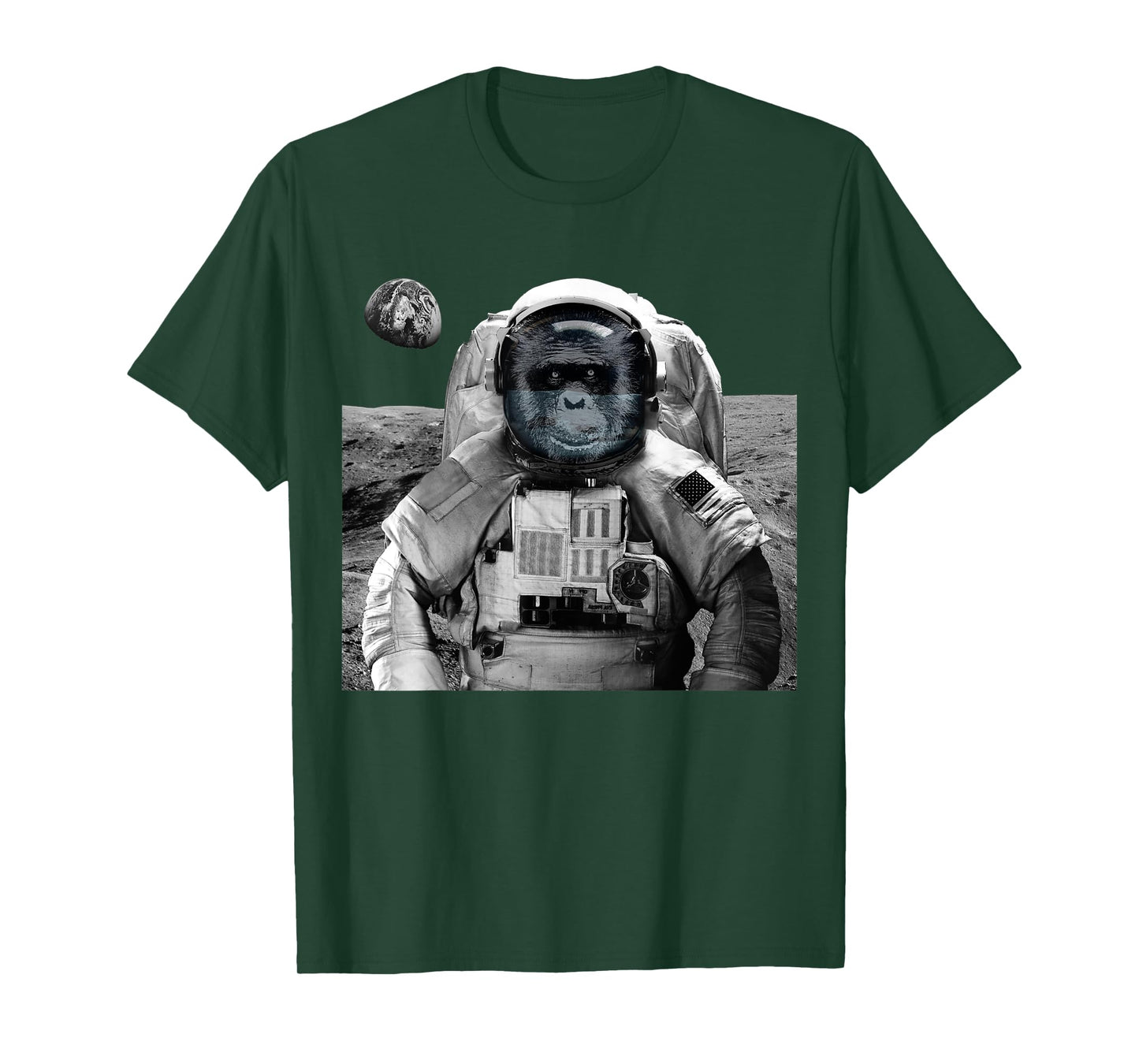 Monkey Astronaut Ape Space Travel Chimpanzee Astronaut T-Shirt