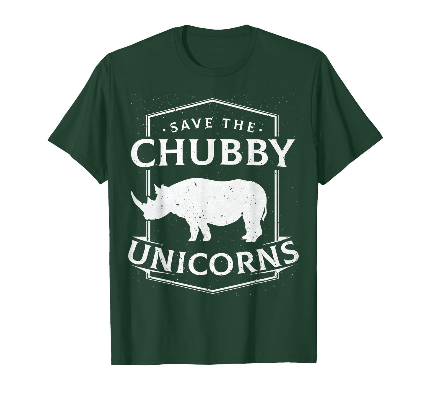 Save The Chubby Unicorns T-Shirt Gift Unicorn Rhino Shirt T-Shirt