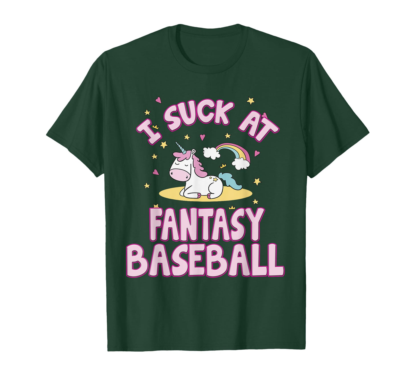 I Suck At Fantasy Baseball Draft Party T-Shirt